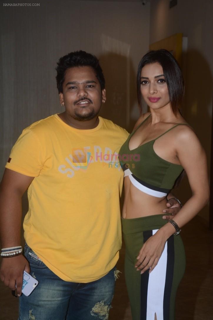 Heena and Mohit at Teaser launch of WHEN OBAMA LOVED OSAMA on 14th May 2018