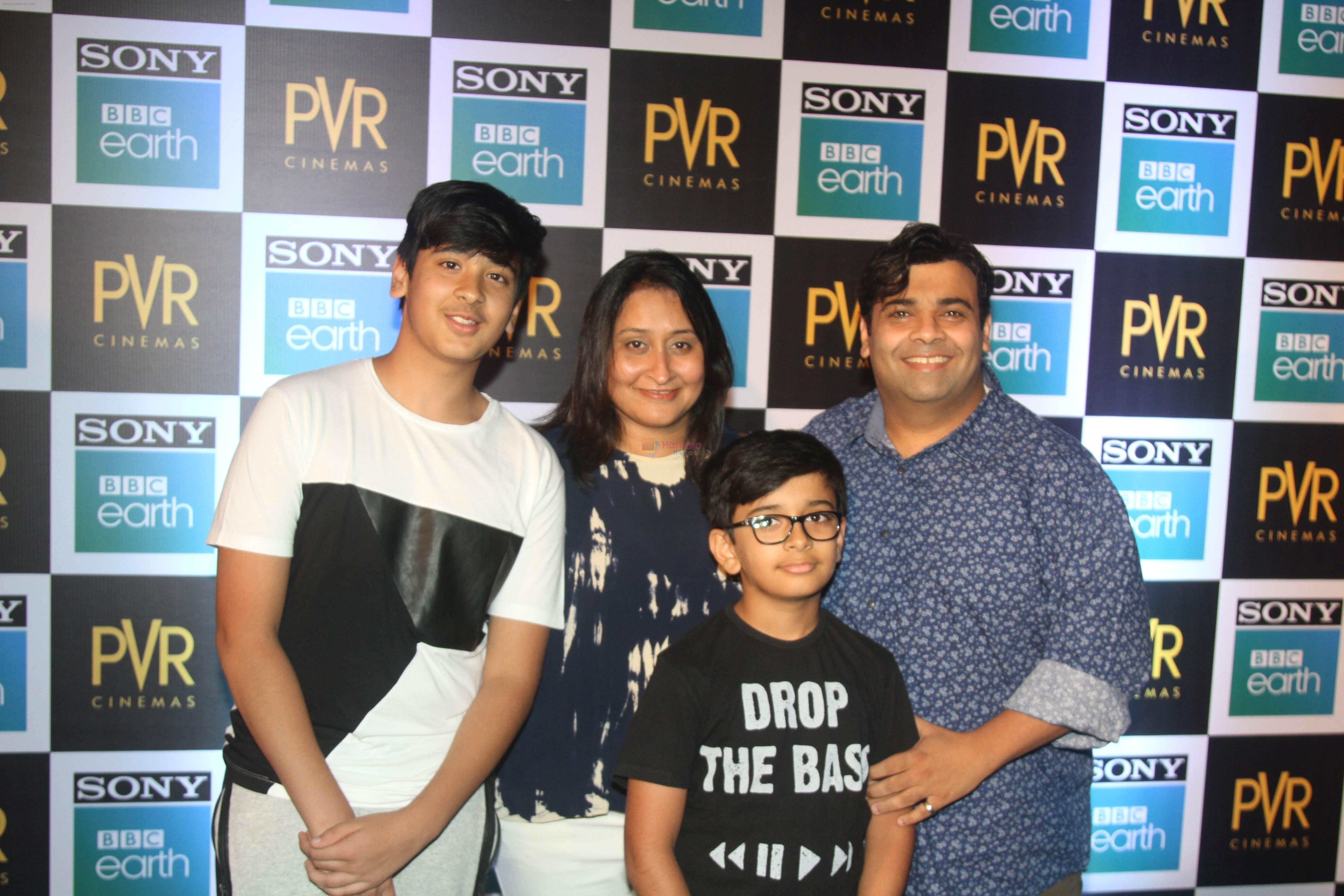 Kiku Sharda at the Screening of Sony BBC Earth's film Blue Planet 2 at pvr icon in andheri on 15th May 2018