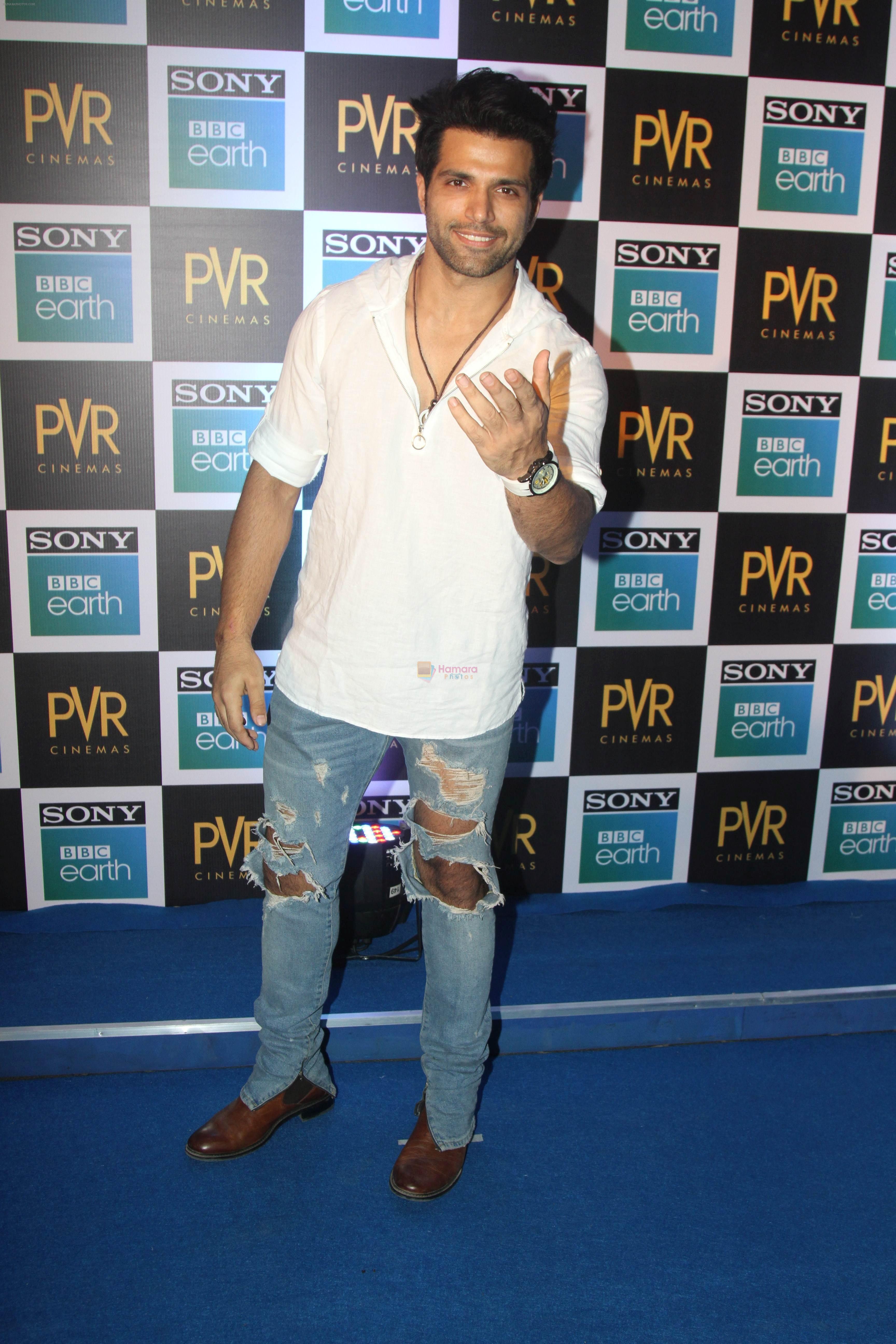 Ritvik Dhanjani at the Screening of Sony BBC Earth's film Blue Planet 2 at pvr icon in andheri on 15th May 2018