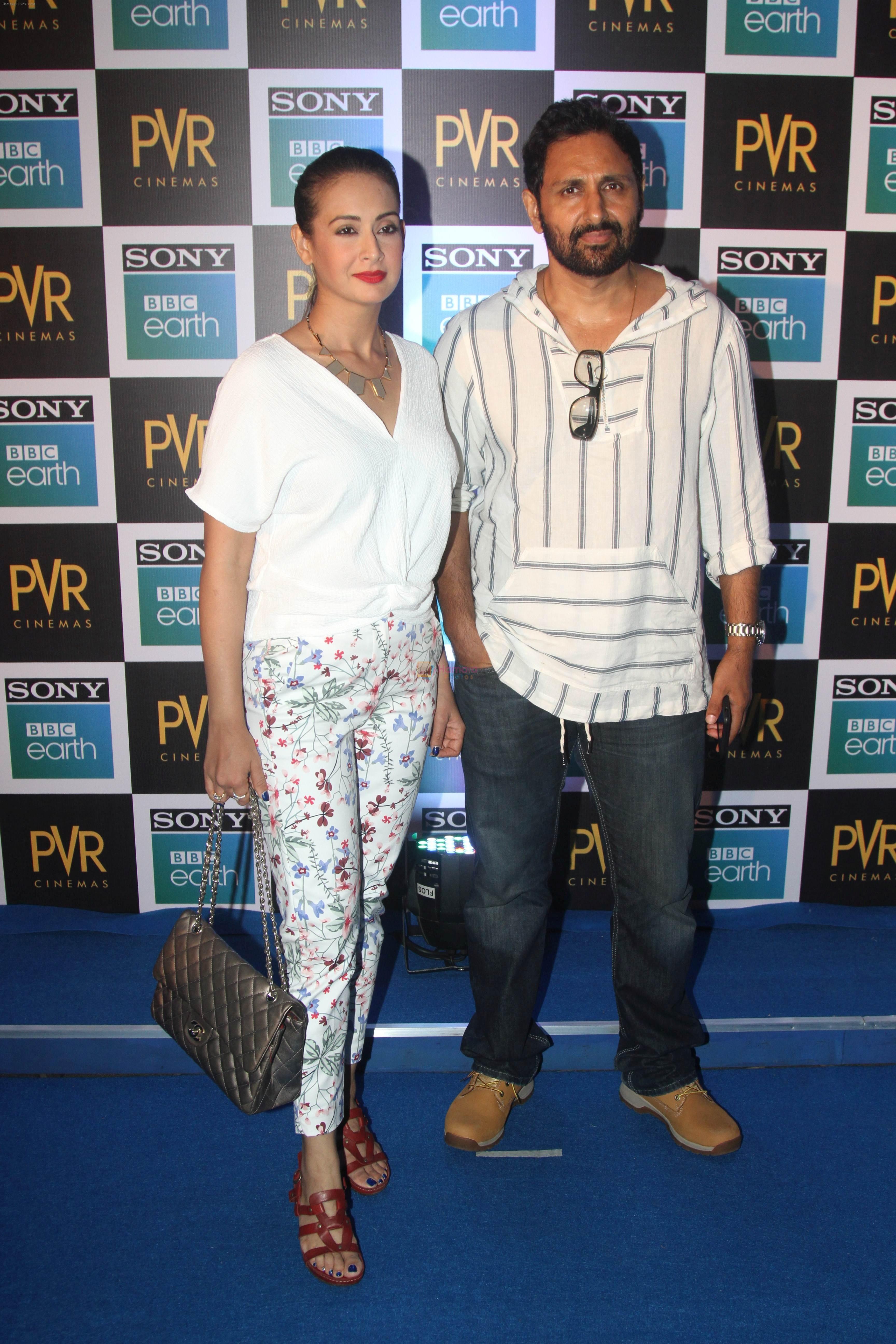 Preeti Jhangiani, Pravin Dabas at the Screening of Sony BBC Earth's film Blue Planet 2 at pvr icon in andheri on 15th May 2018