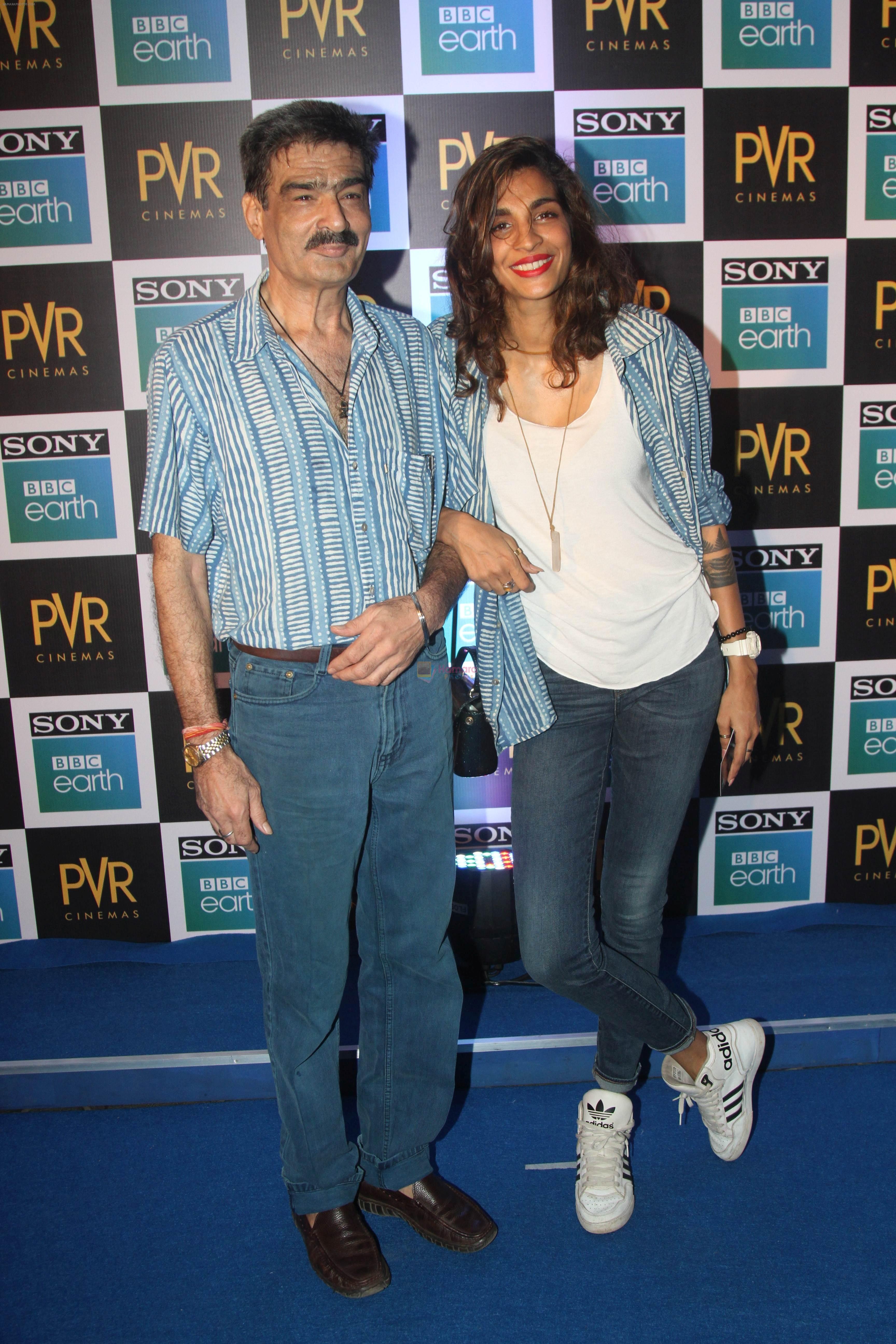 Anushka Manchanda at the Screening of Sony BBC Earth's film Blue Planet 2 at pvr icon in andheri on 15th May 2018