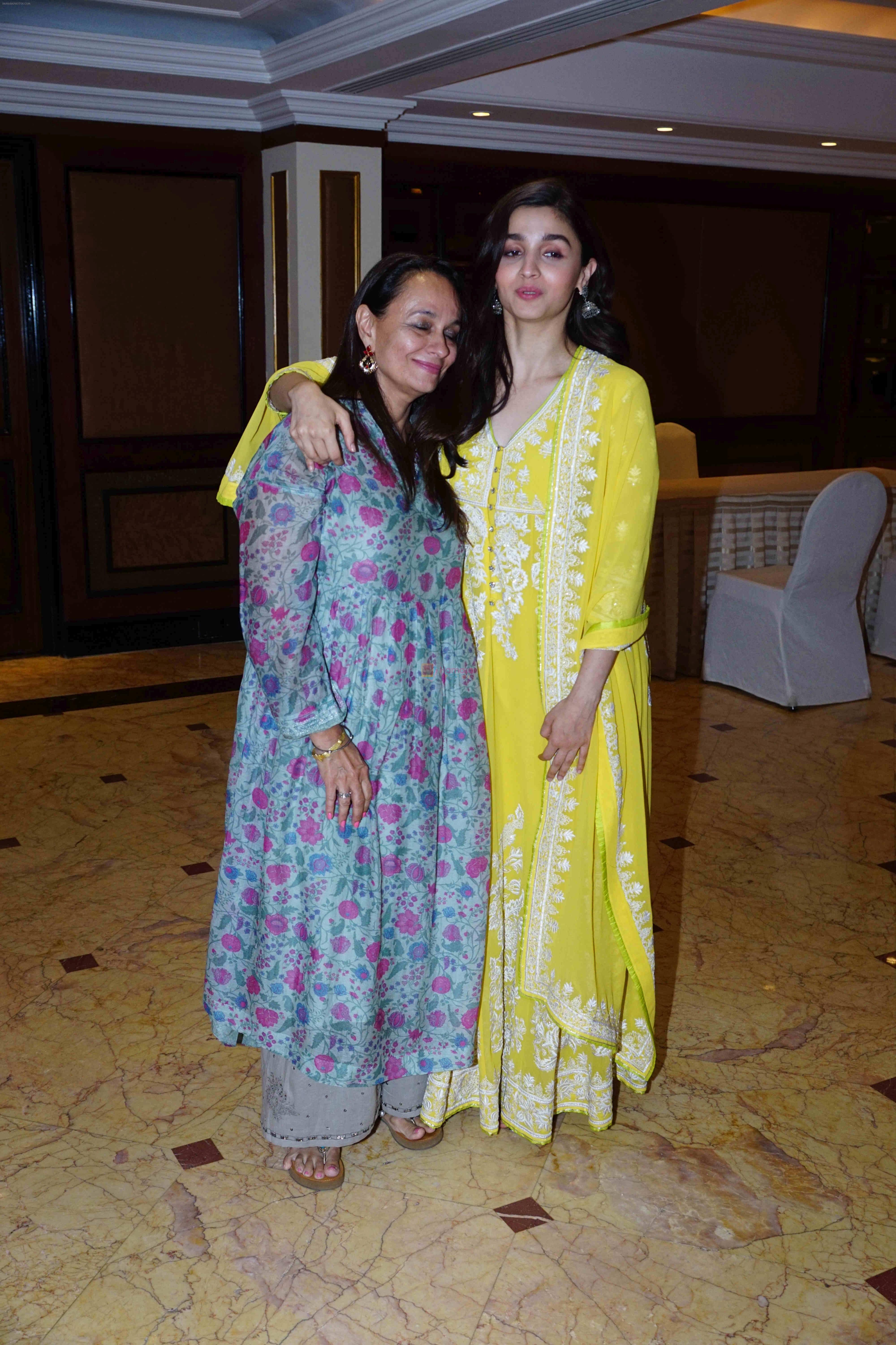 Alia Bhatt, Soni Razdan at the Success party of film Raazi at Taj Lands End bandra on 16th May 2018