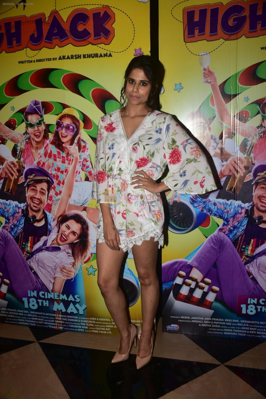 Sai Tamhankar at the Screening of High Jack at pvr juhu in mumbai on 17th May 2018