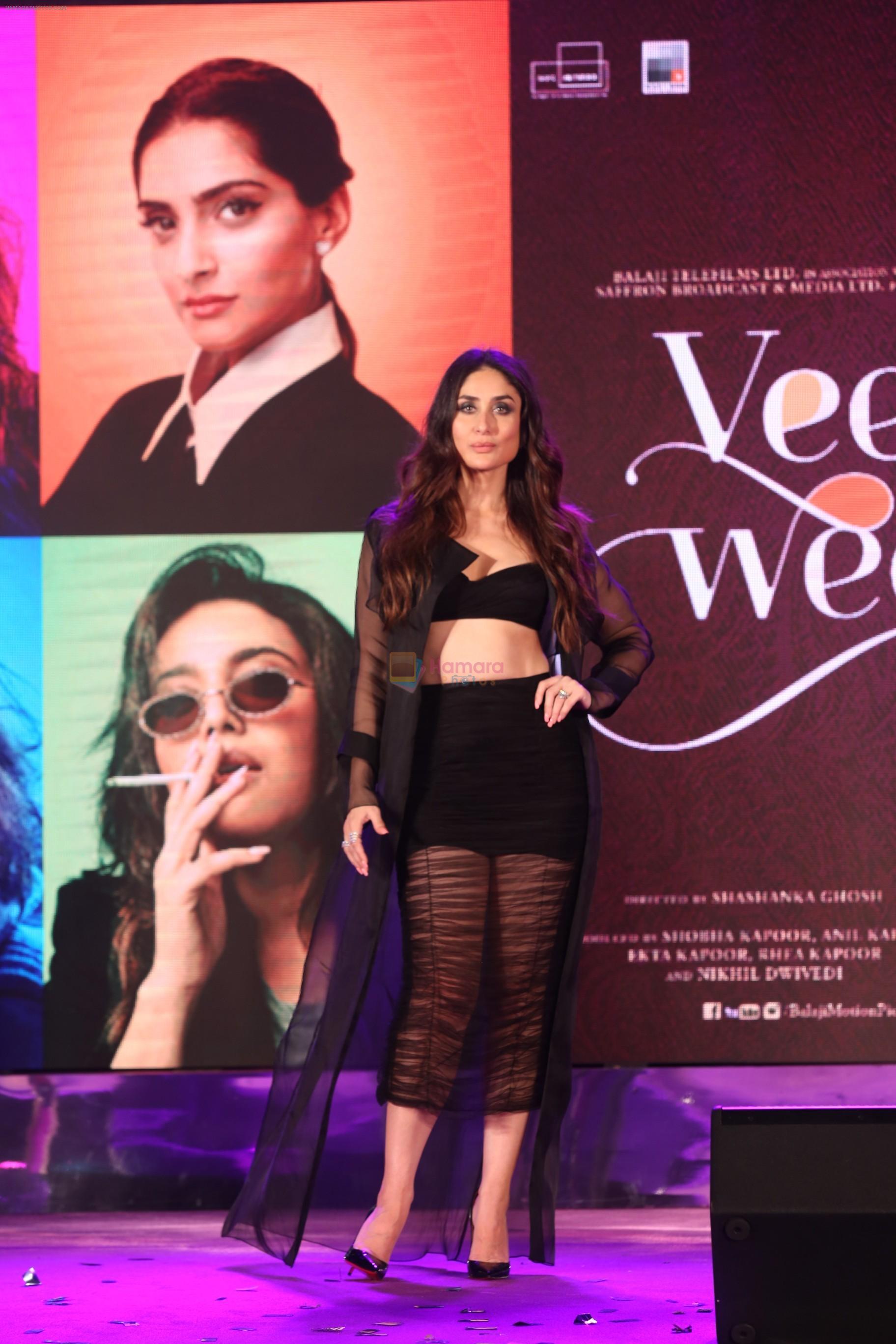 Kareena Kapoor at the Music Launch of Veere Di Wedding at Sun n Sand in juhu on 22nd May 2018