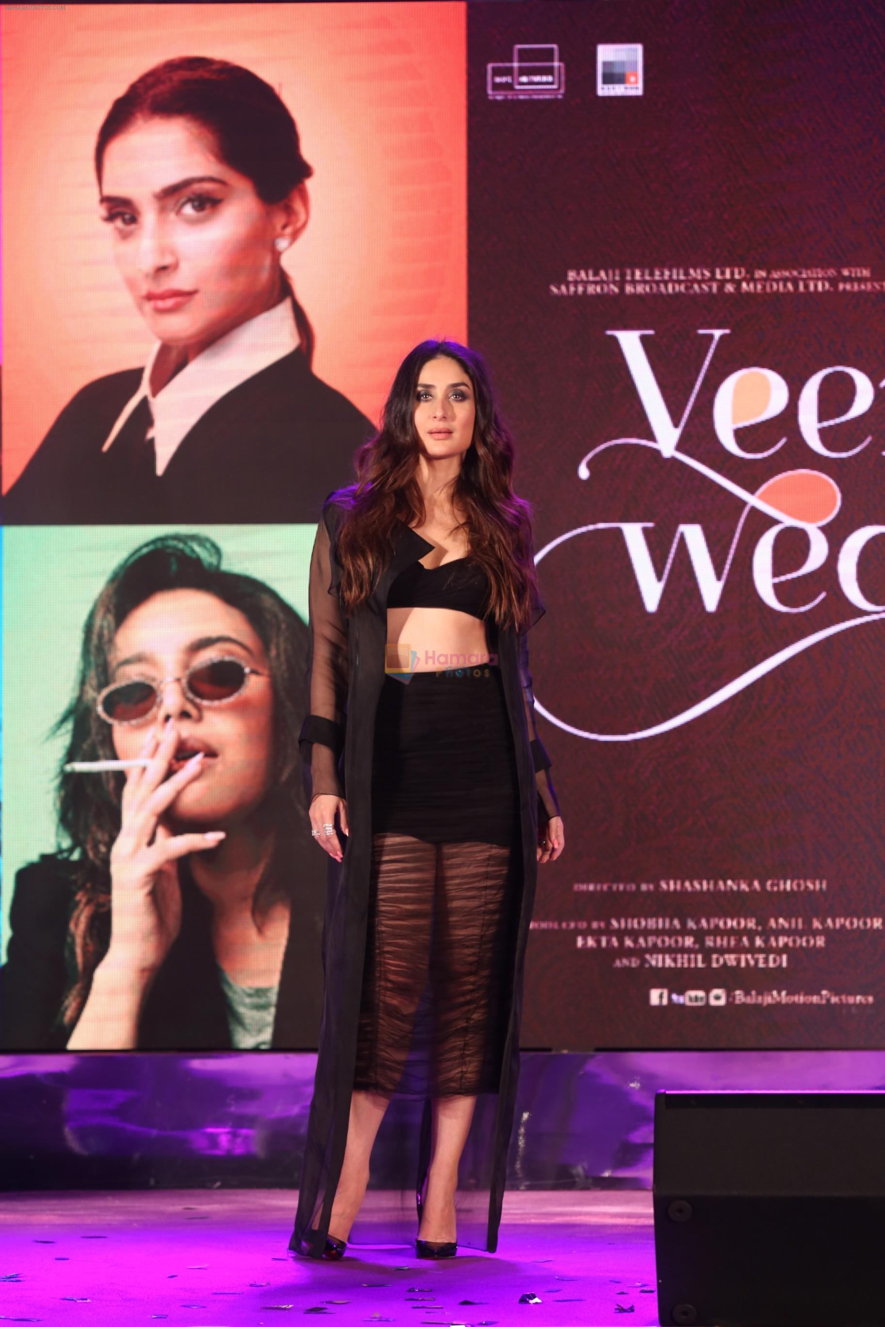 Kareena Kapoor at the Music Launch of Veere Di Wedding at Sun n Sand in juhu on 22nd May 2018