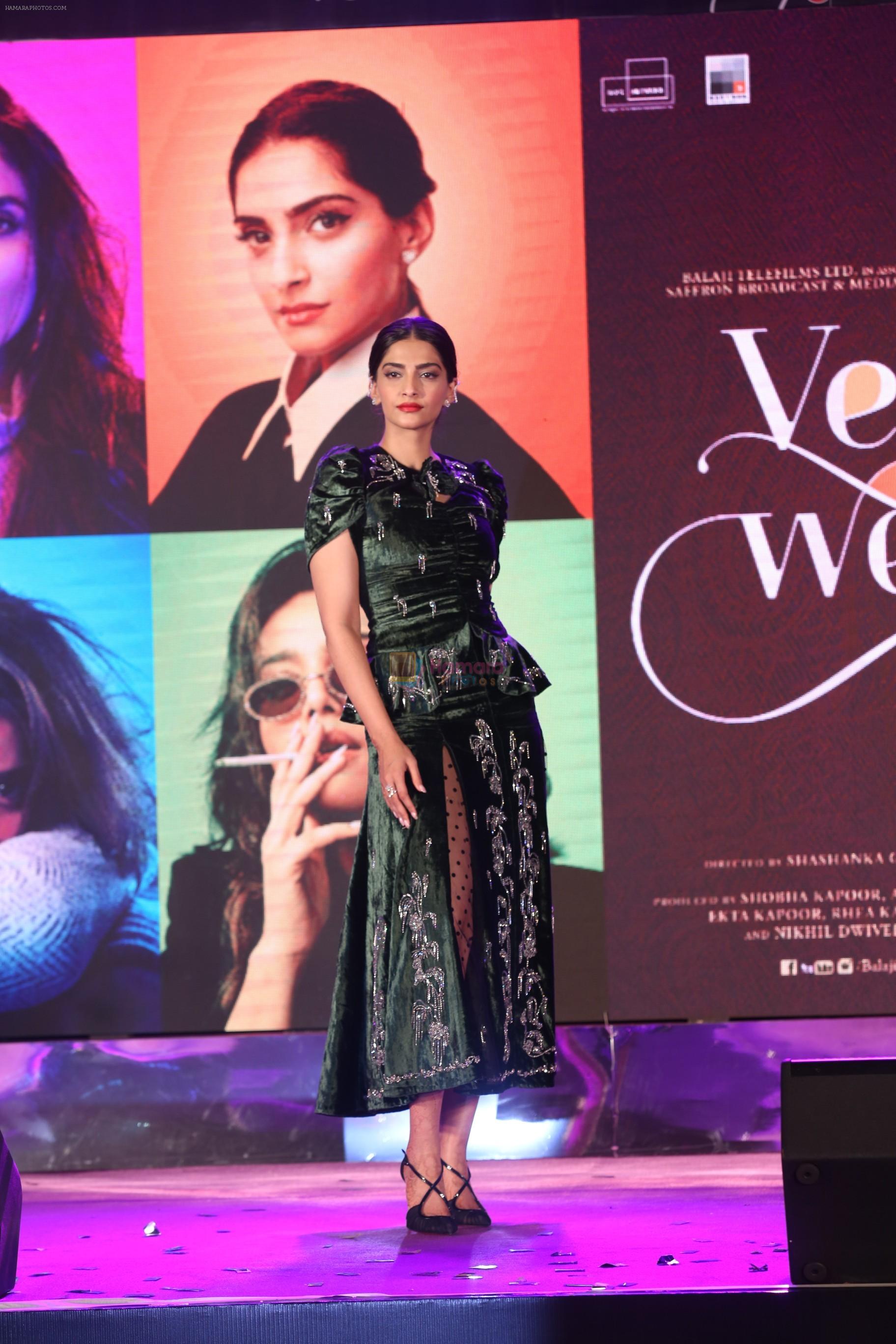Sonam Kapoor at the Music Launch of Veere Di Wedding at Sun n Sand in juhu on 22nd May 2018