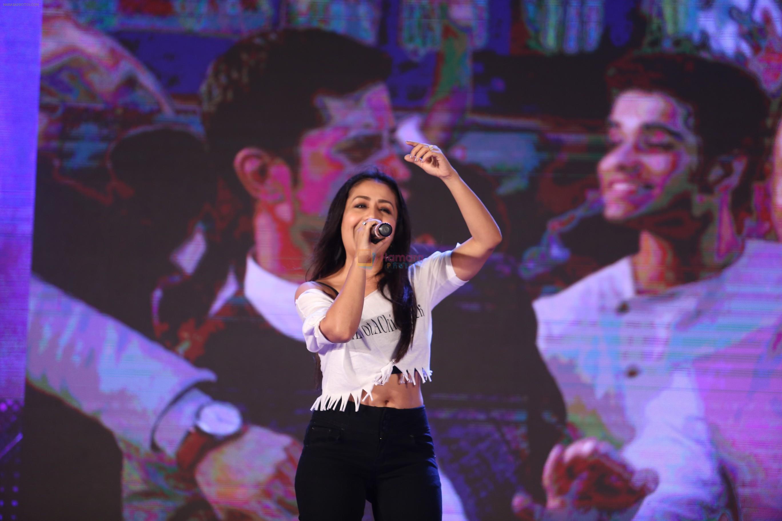 Neha Kakkar at the Music Launch of Veere Di Wedding at Sun n Sand in juhu on 22nd May 2018