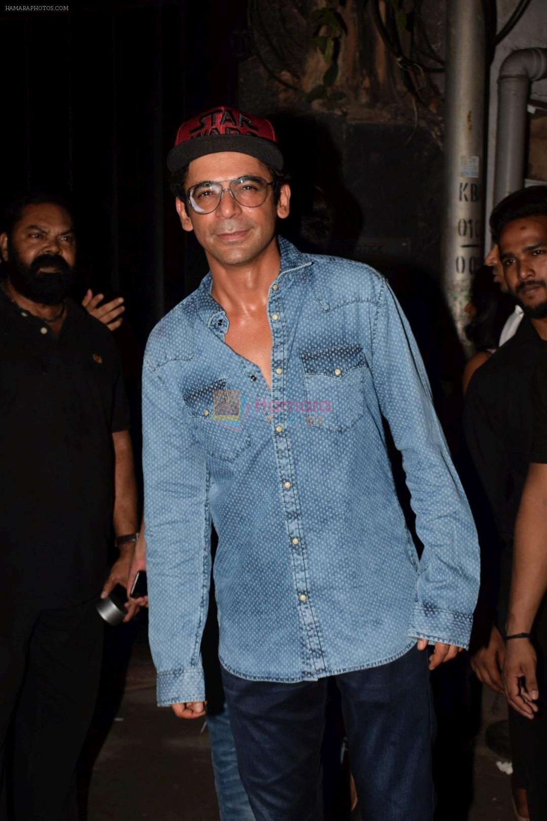 Sunil Grover at Mukesh chhabra's birthday party on 26th May 2018