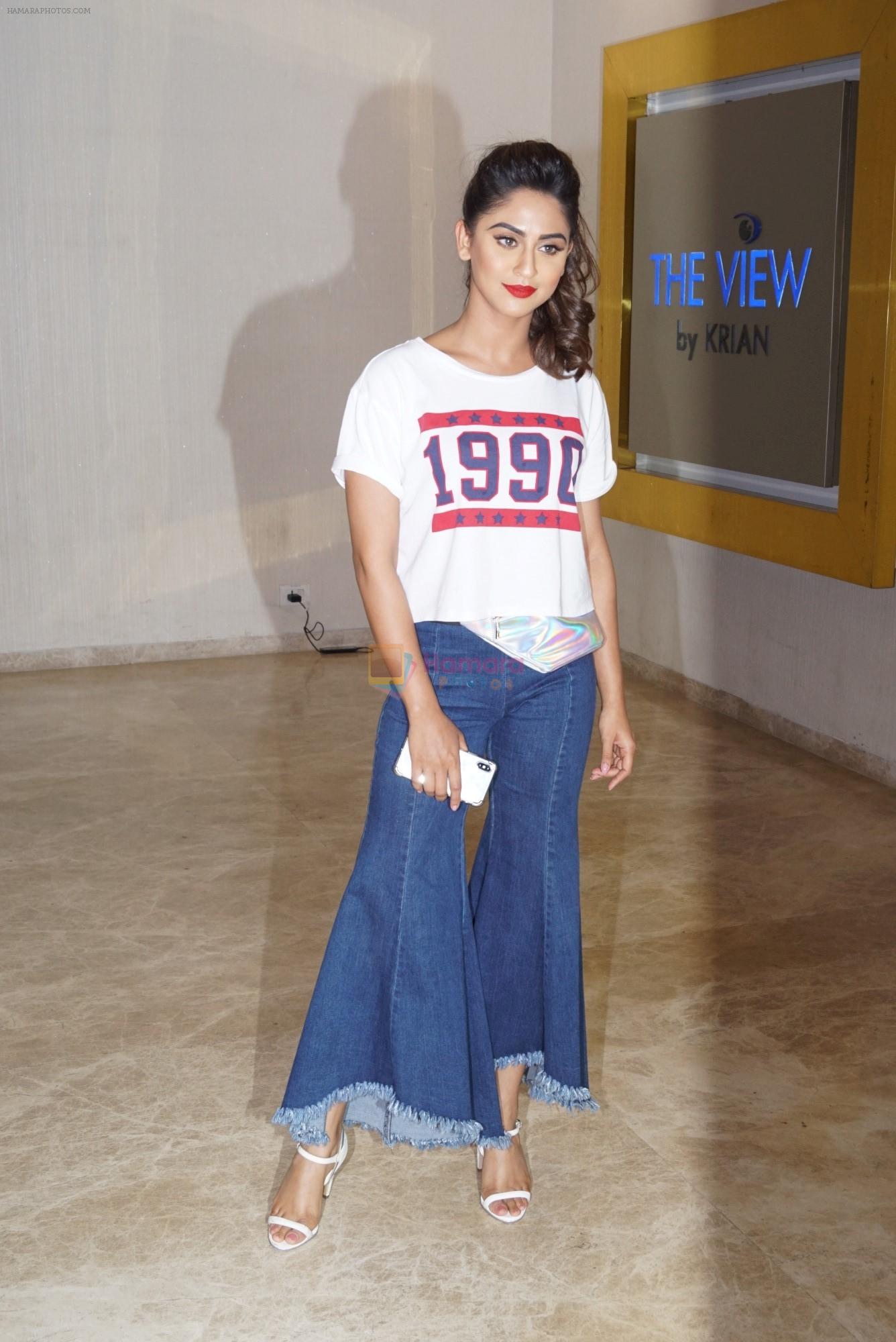 Krystle D'souza at the Special Screening Of Film Veere Di Wedding on 29th May 2018
