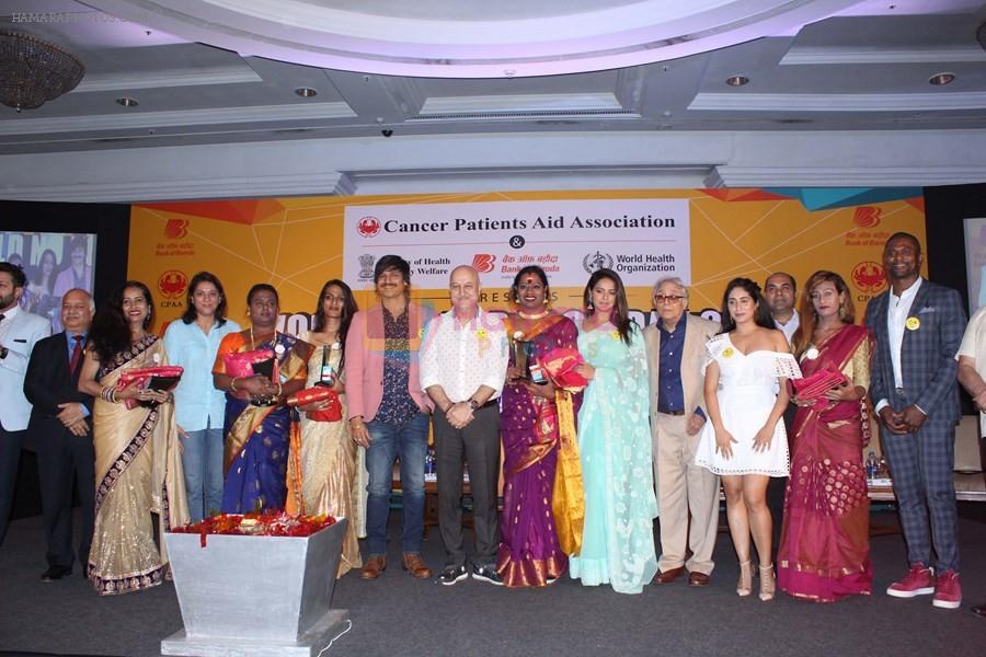 Vivek Oberoi, Anupam Kher, Priya Dutt, Neha Bhasin at World No Tobacco Day 2018 event in Taj Lands end on 30th May 2018