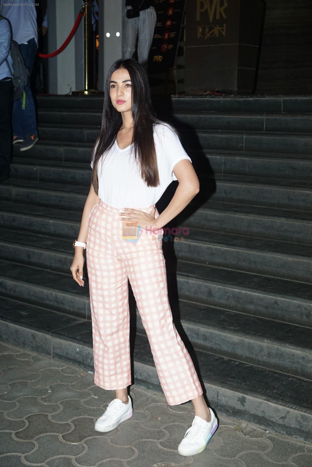 Sonal Chauhan at the screening of veere di wedding in pvr icon on 30th May 2018