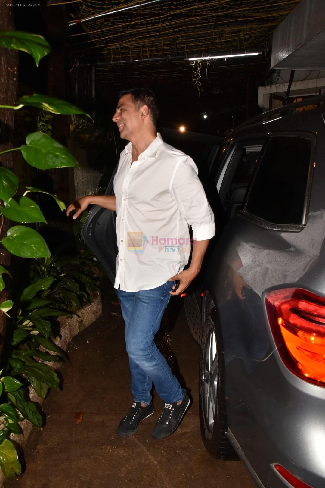 Akshay Kumar Spotted at sunny sound on 4th June 2018