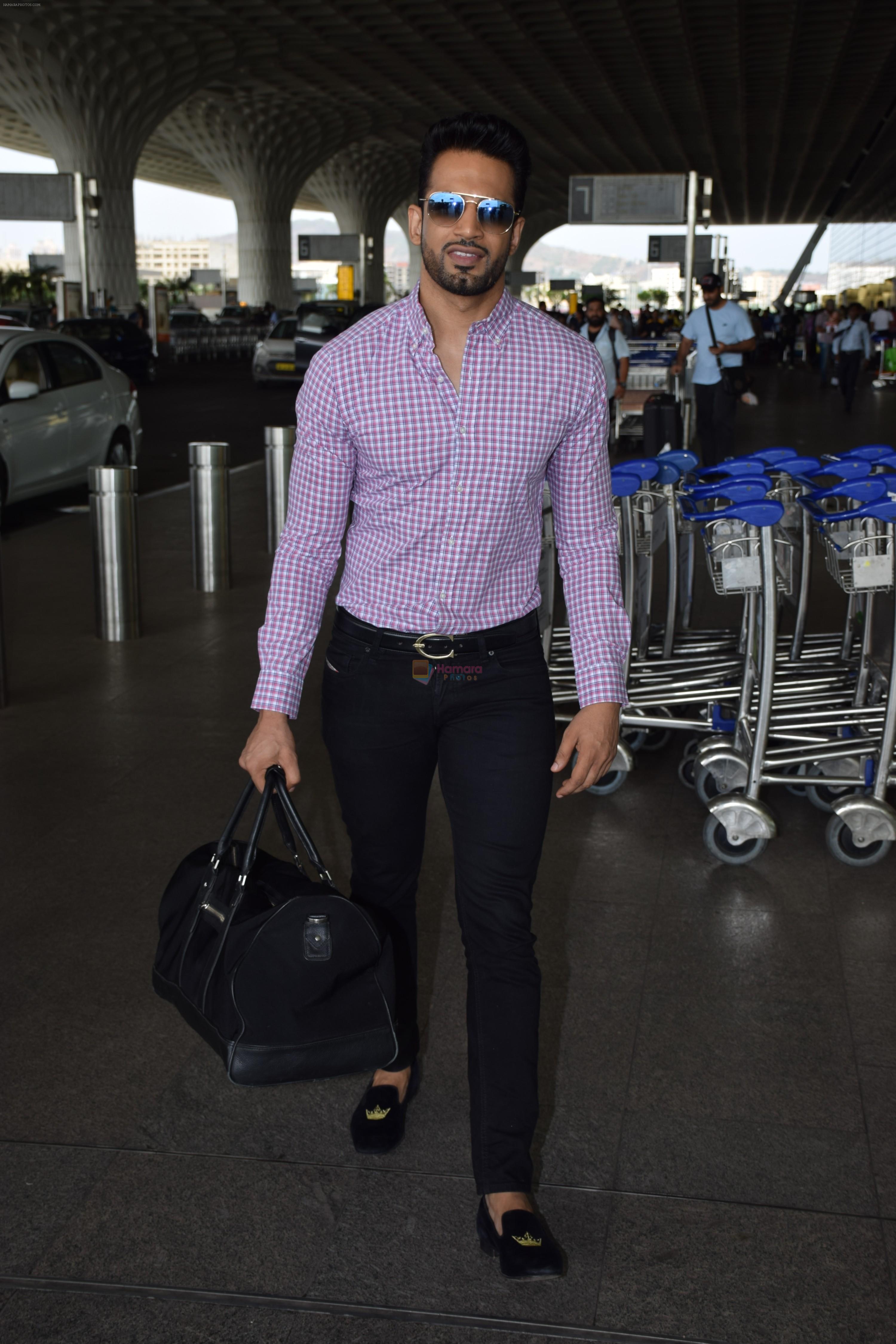 Upen Patel Spotted At Airport on 4th June 2018