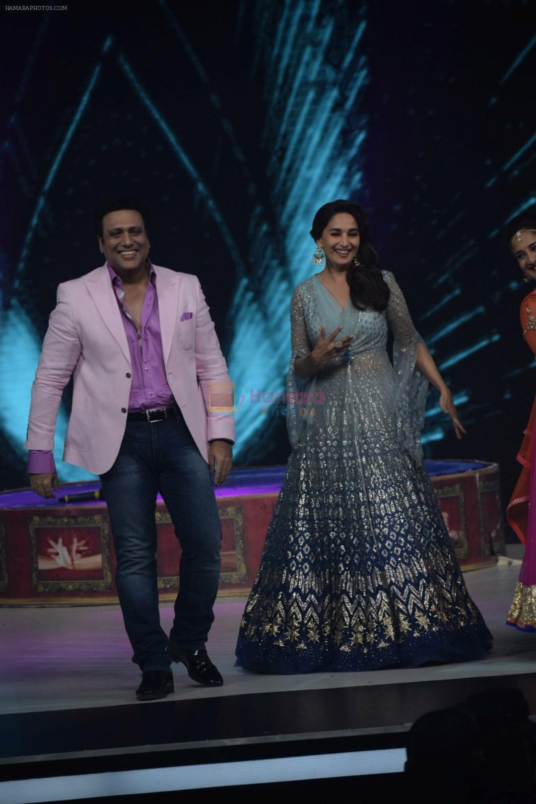 Govinda, Madhuri Dixit on the sets of Colors dance realty show Dance Deewane in filmcity on 13th June 2018