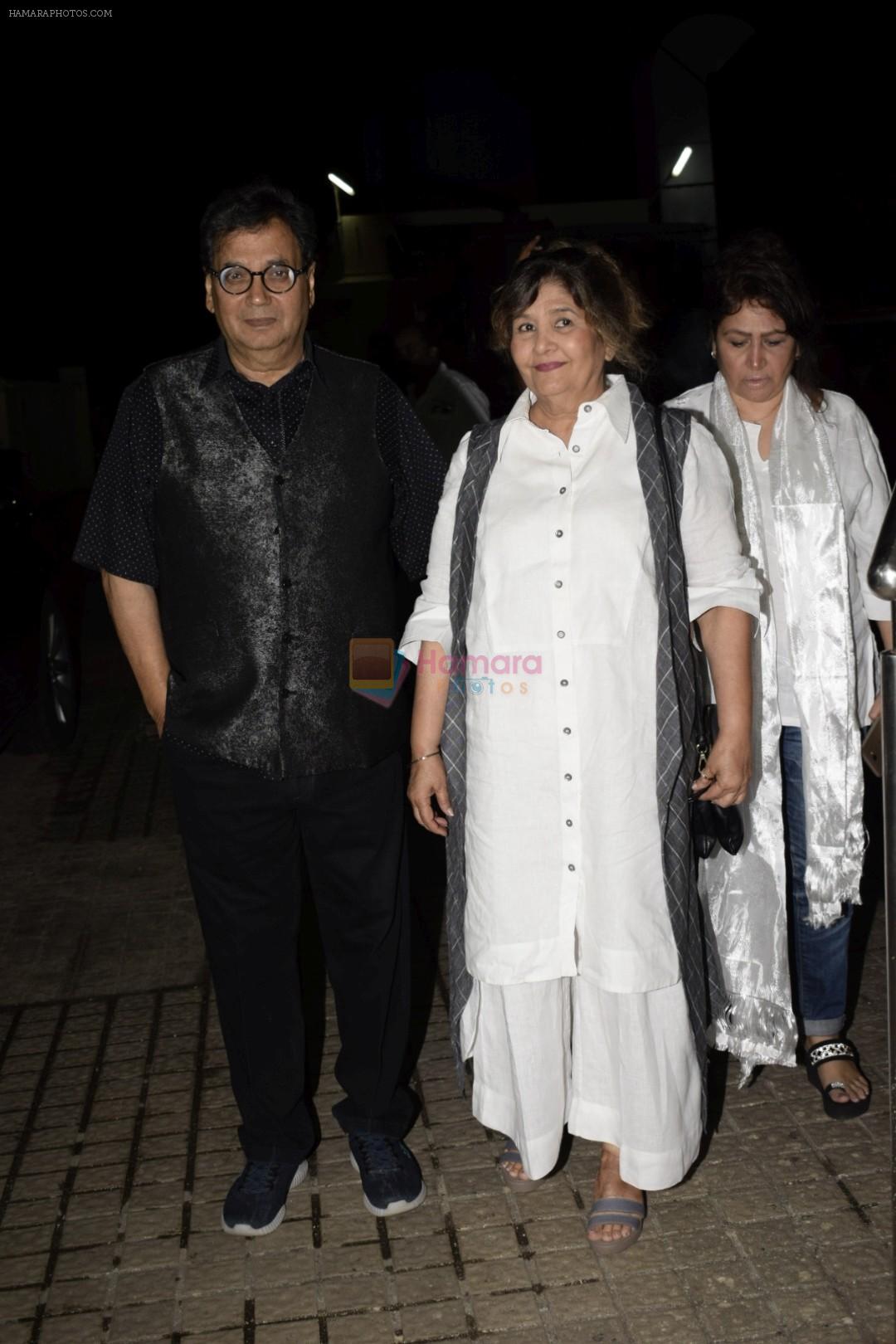 Subhash Ghai at the Screening of Race 3 in pvr juhu on 14th June 2018
