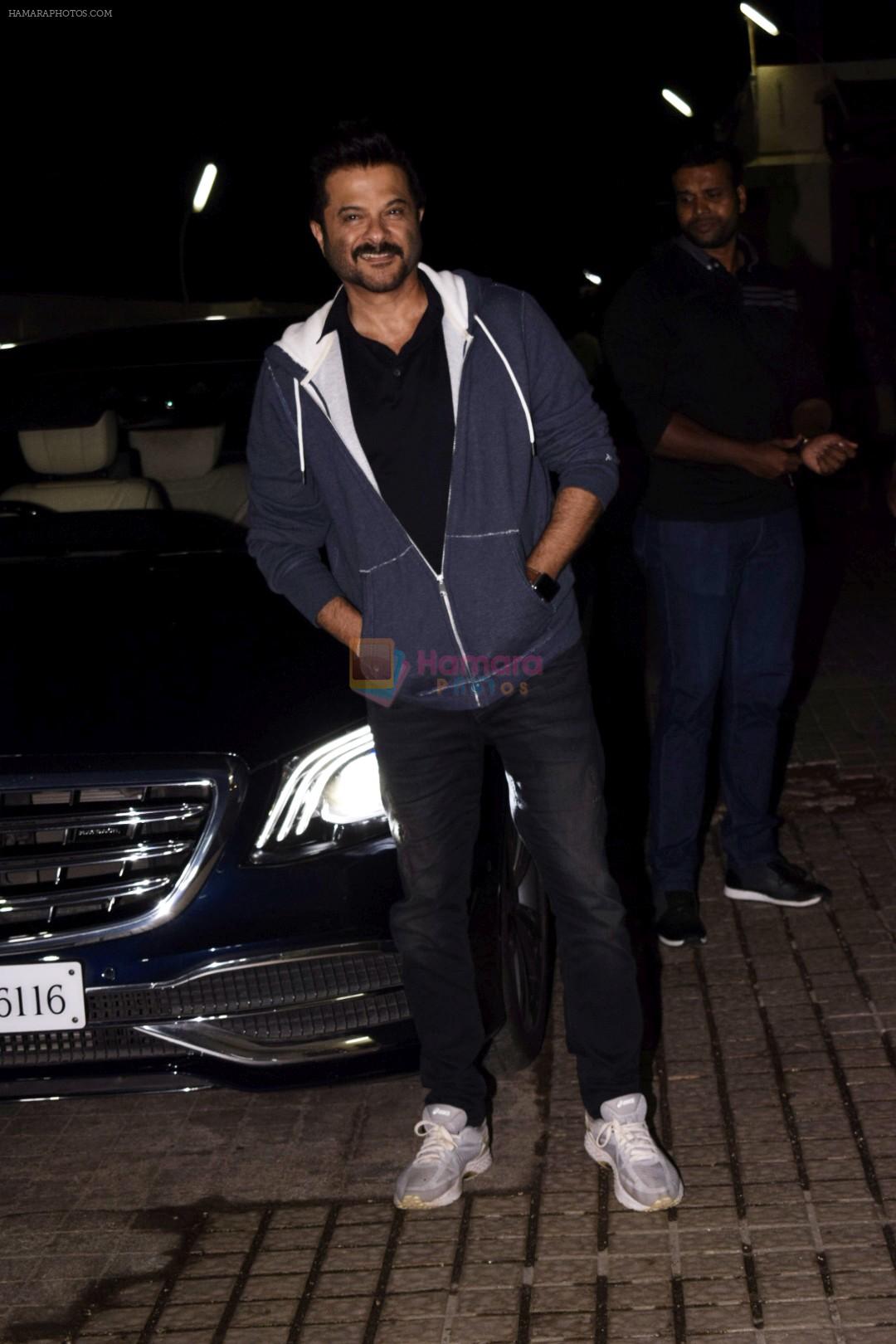 Anil Kapoor at the Screening of Race 3 in pvr juhu on 14th June 2018