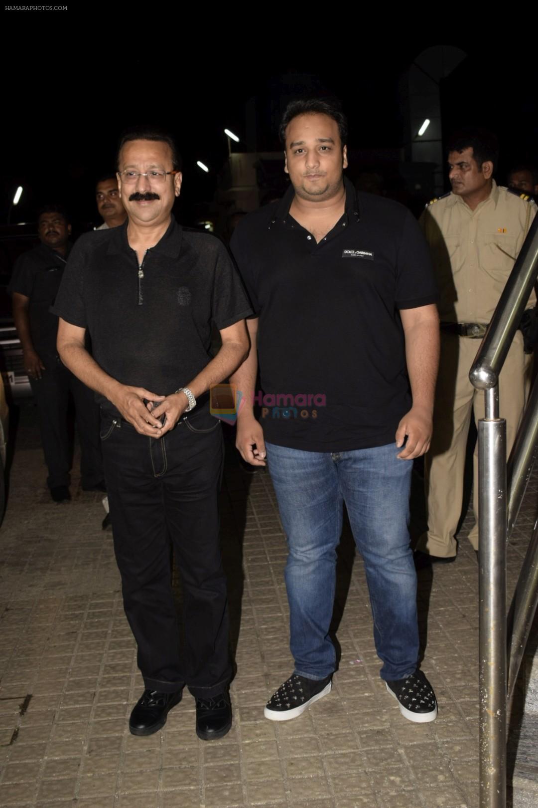 Baba Siddique at the Screening of Race 3 in pvr juhu on 14th June 2018
