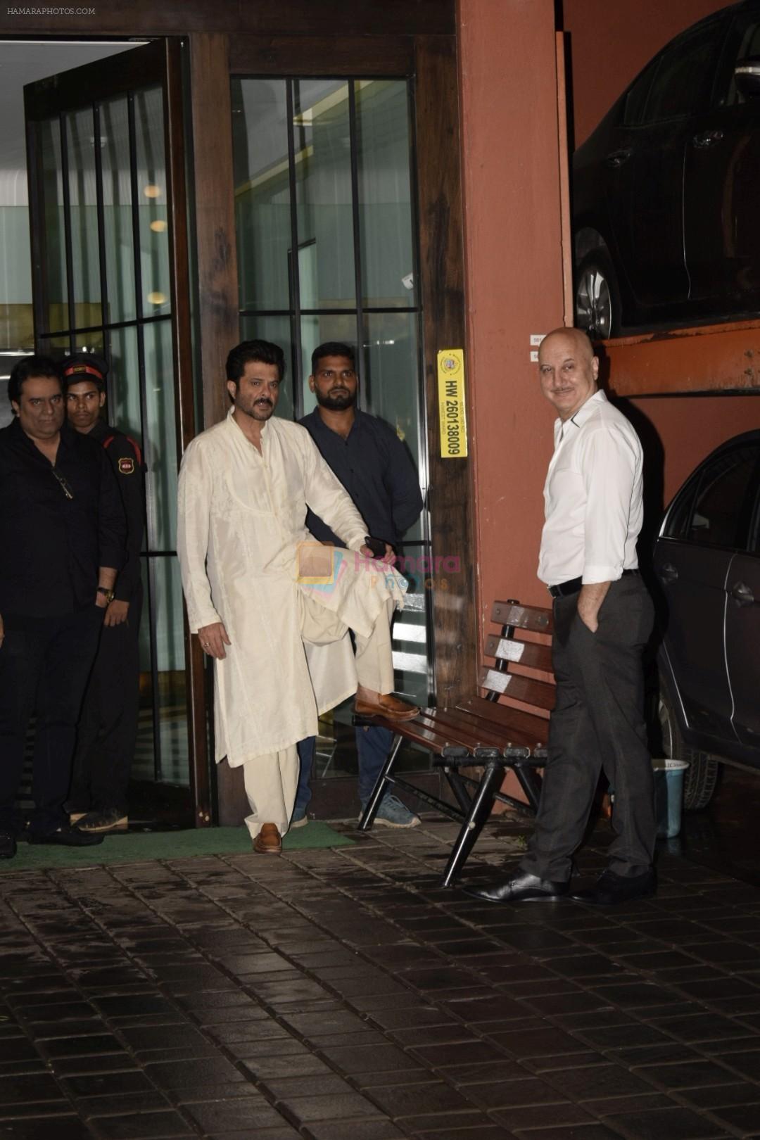 Anil Kapoor at Arpita Khan's Eid party at her residence in bandra on 16th June 2018