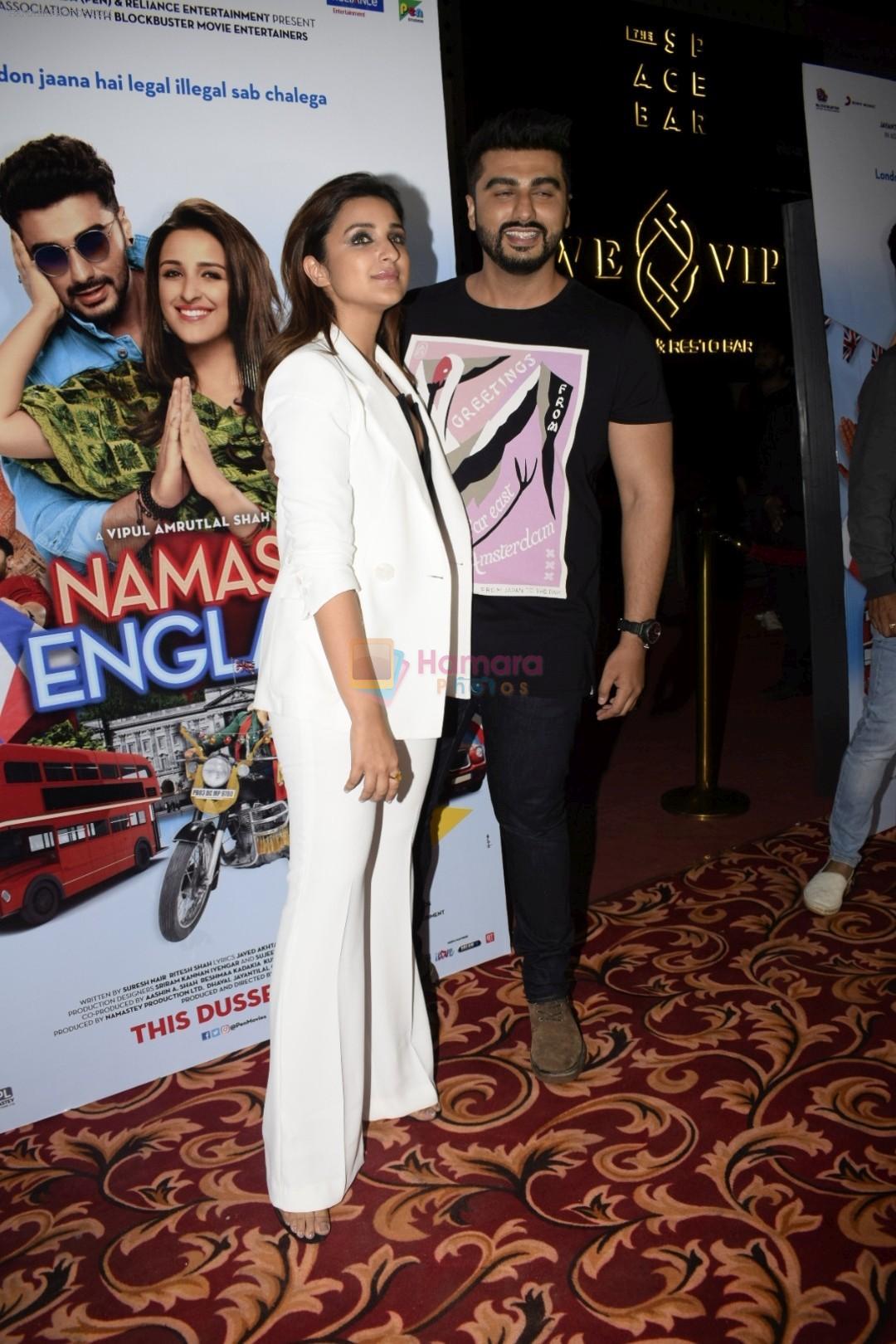Parineeti Chopra, Arjun Kapoor at Wrapup party of film Namaste England in andheri on 20th June 2018