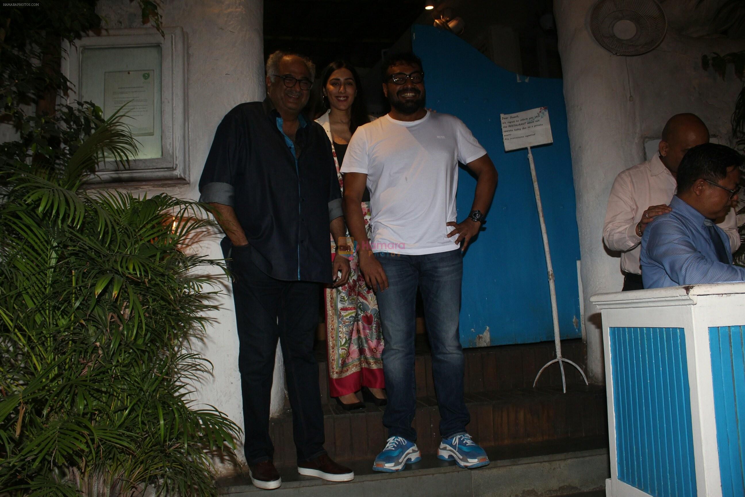 Boney Kapoor, Anurag Kashyap at the Success party of Netflix's Lust Stories at Olive in bandra on 20th June 2018