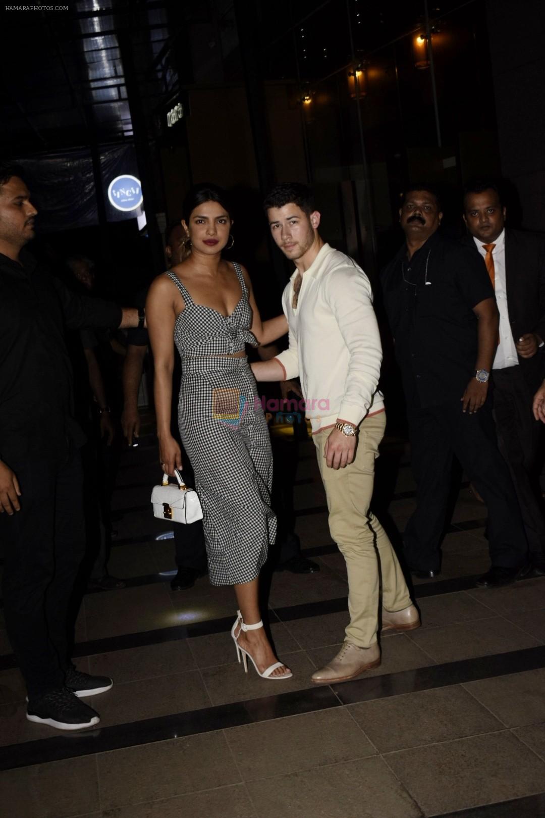 Priyanka Chopra, Nick Jonas at Yautcha bkc on 22nd June 2018