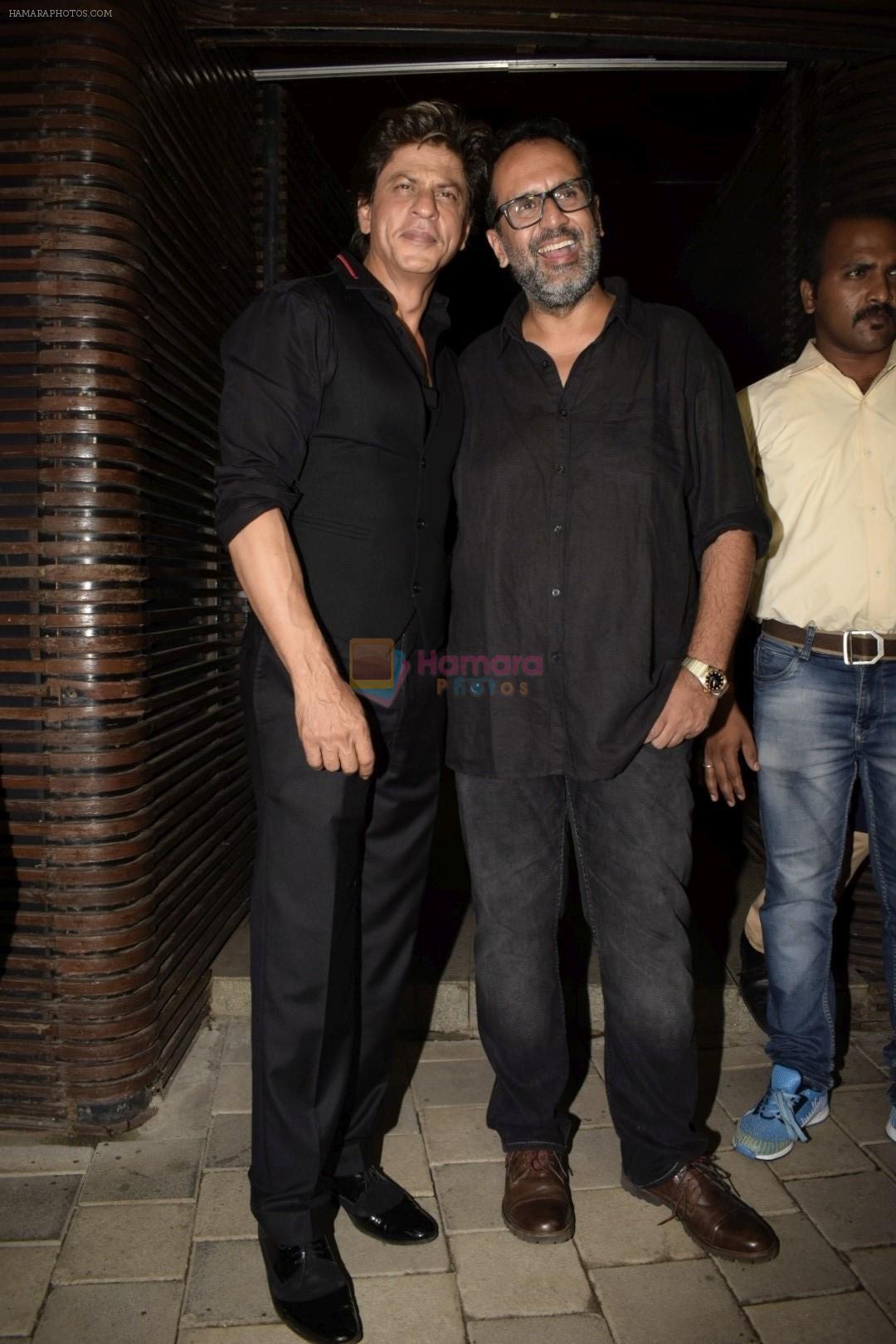 Shah Rukh Khan at Anand L Rai's birthday party in Estella juhu on 27th June 2018