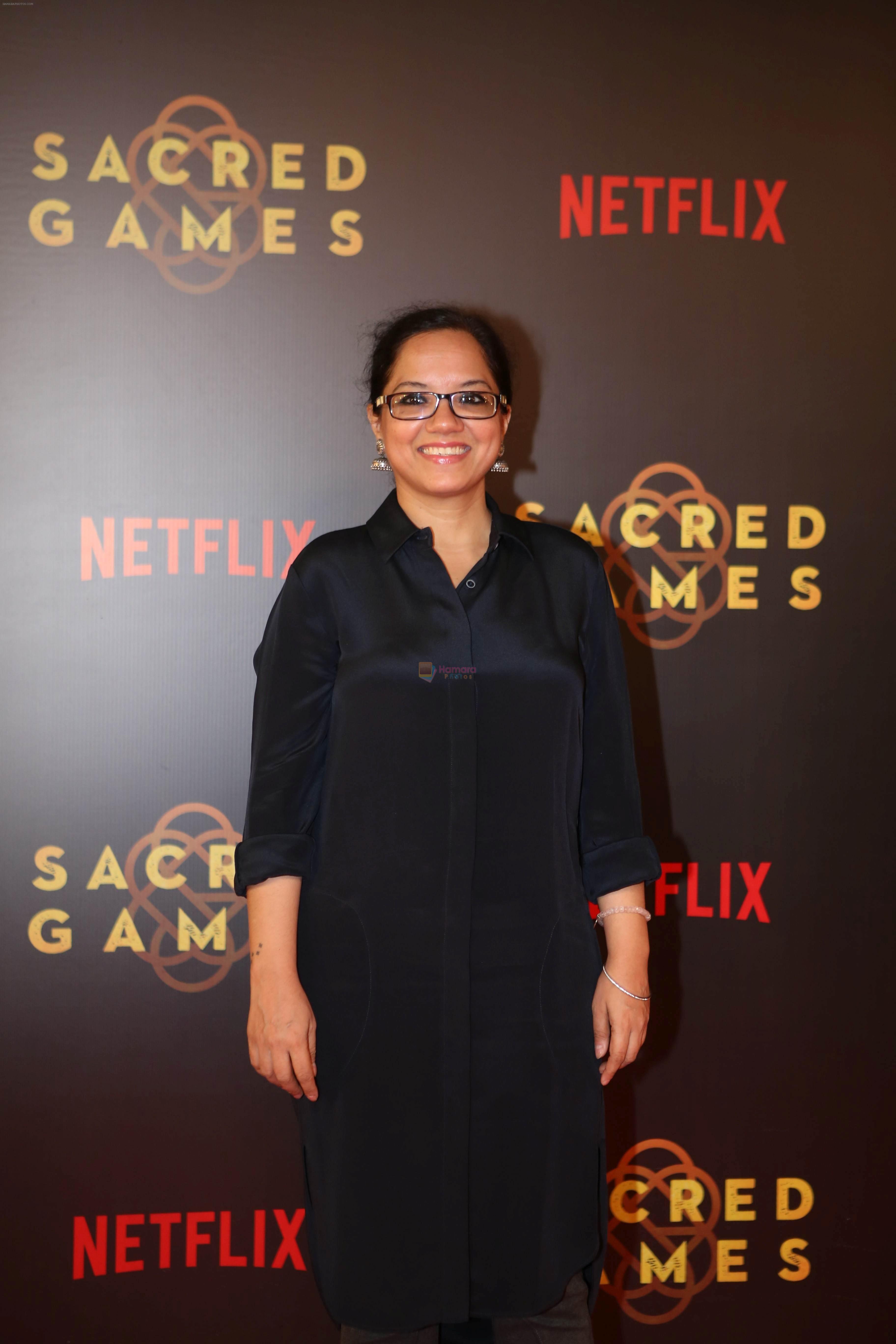 Tanuja Chandra at the Screening of Netflix Sacred Games in pvr icon Andheri on 28th June 2018