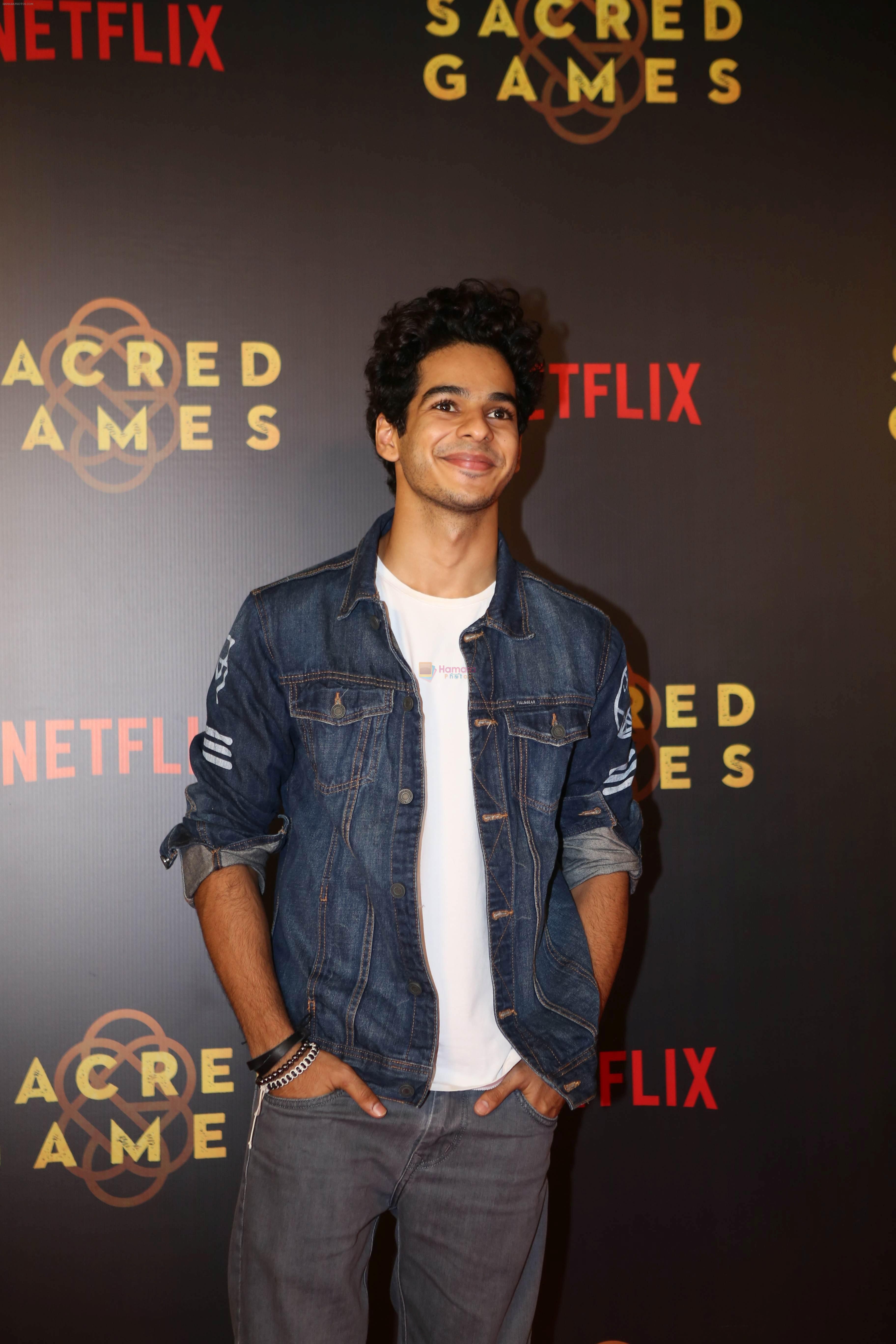 Ishaan Khattar at the Screening of Netflix Sacred Games in pvr icon Andheri on 28th June 2018