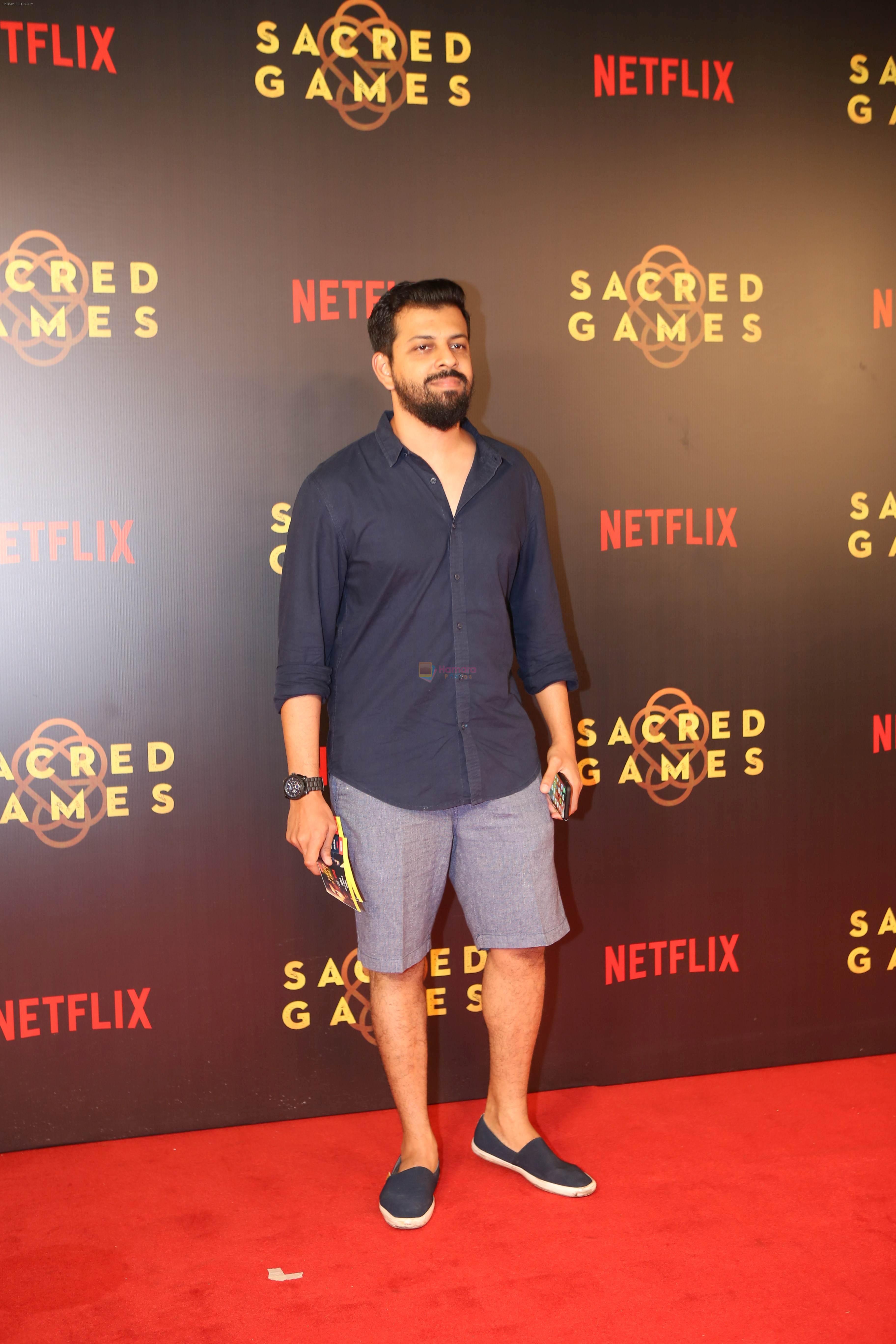 Bejoy Nambiar at the Screening of Netflix Sacred Games in pvr icon Andheri on 28th June 2018