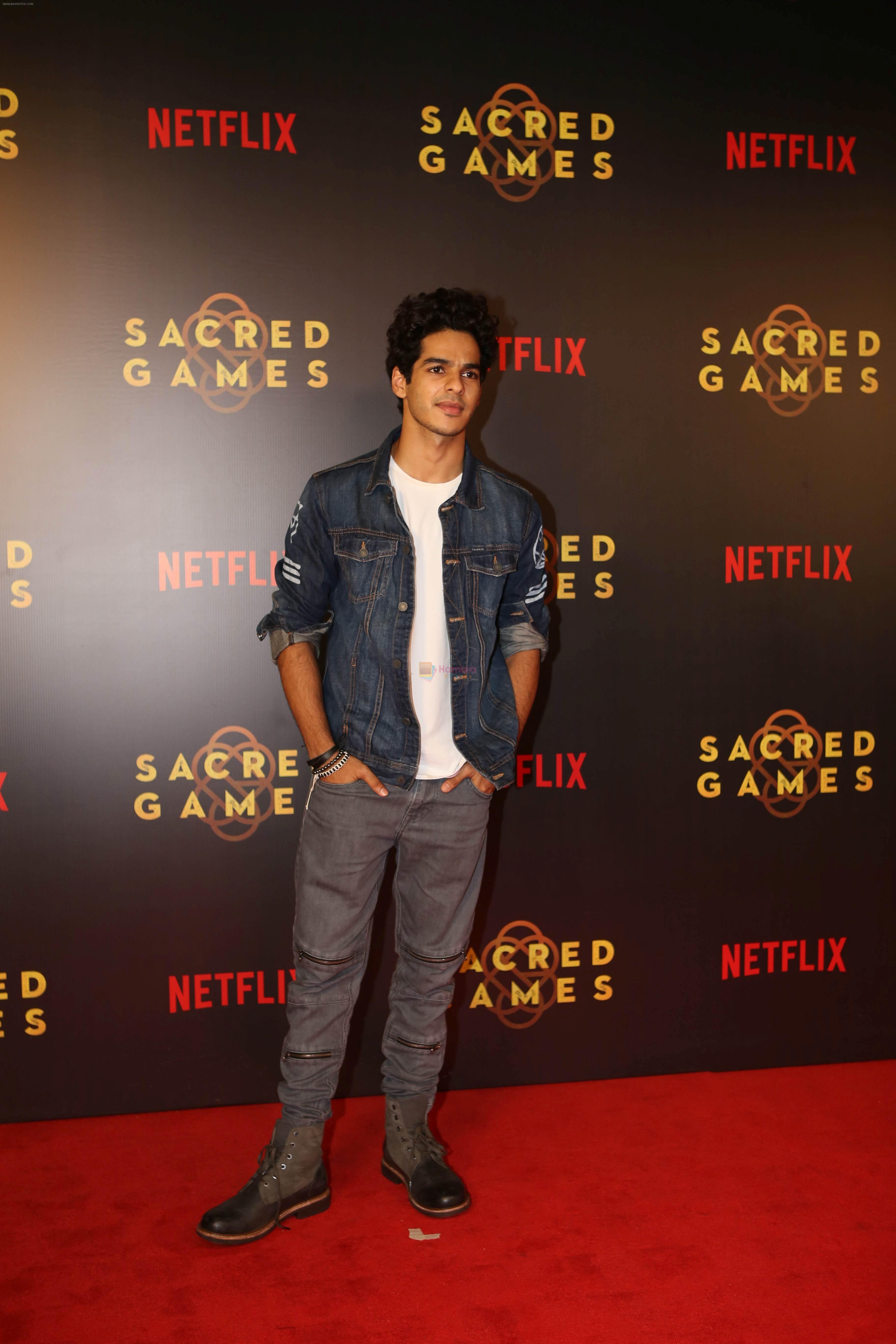 Ishaan Khattar at the Screening of Netflix Sacred Games in pvr icon Andheri on 28th June 2018