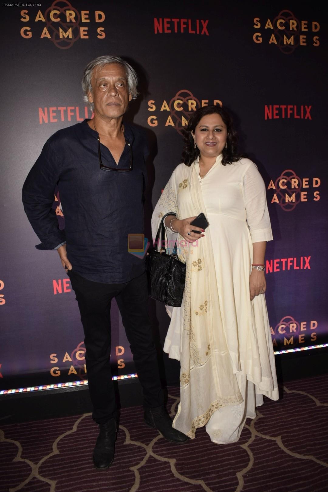 Sudhir Mishra at Sacred Games after party at jw marriott on 28th June 2018