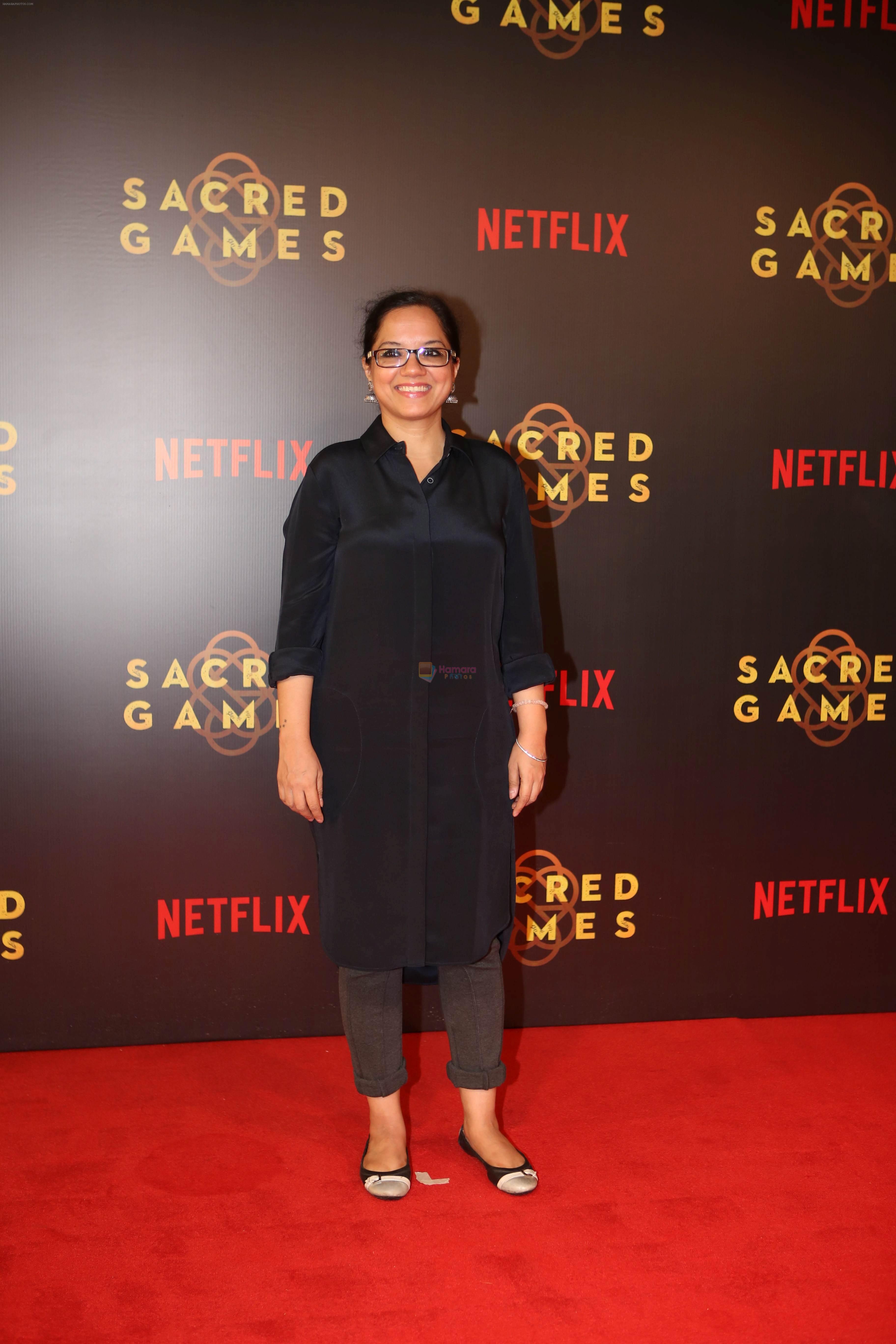 Tanuja Chandra at the Screening of Netflix Sacred Games in pvr icon Andheri on 28th June 2018