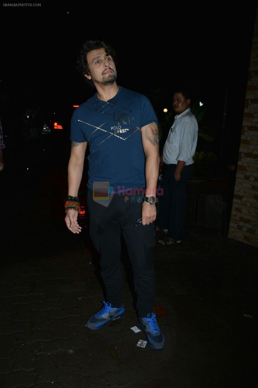 Sonu Nigam at the Success party of film Sanju at B in juhu on 3rd July 2018