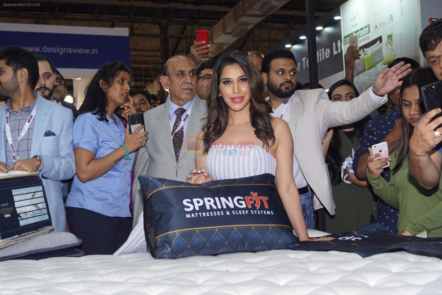 Sophie Chaudhary at the Launch of Springfit 2018 Mattress Collection on 4th July 2018