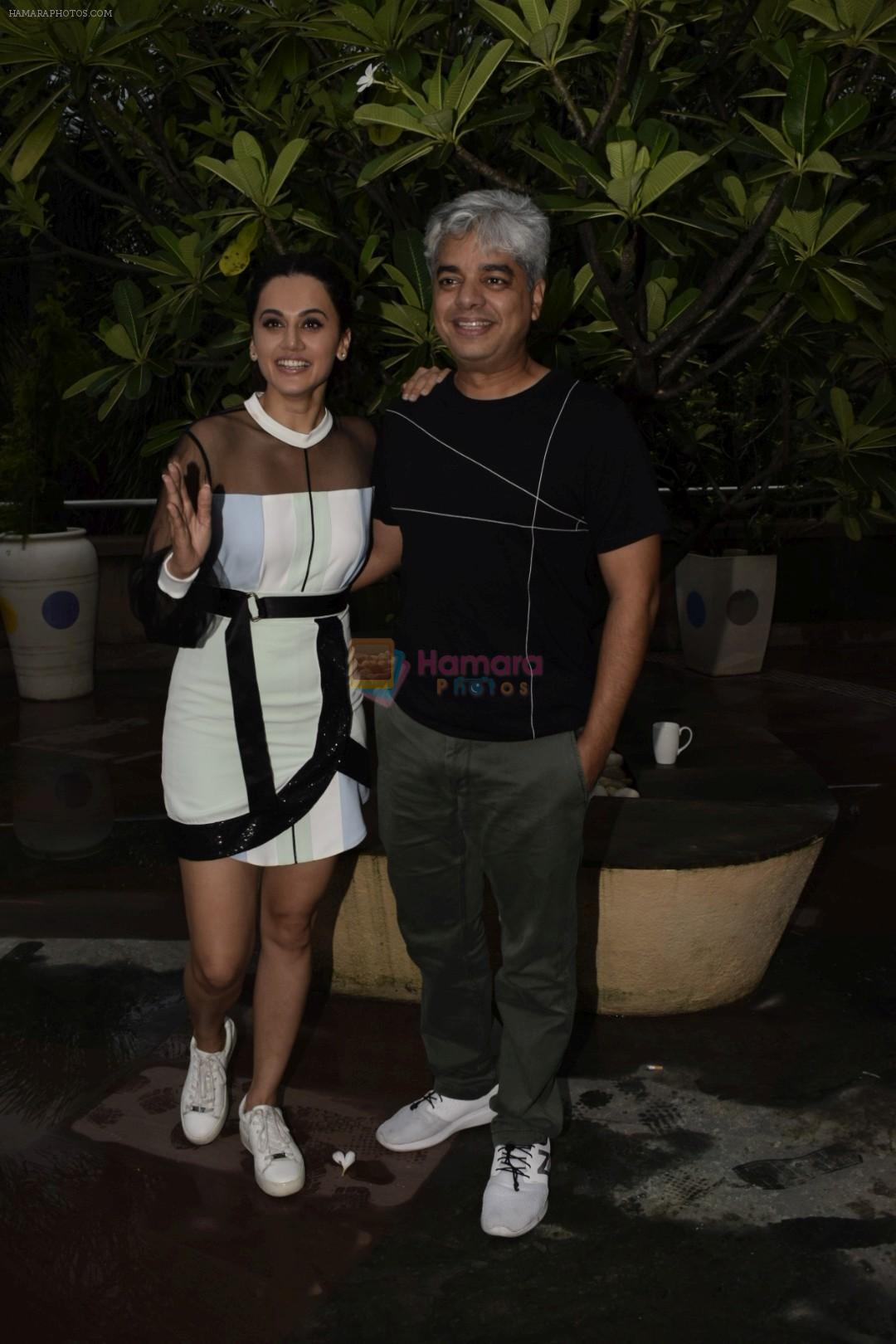 Taapsee Pannu, Shaad Ali During Soorma Media Interactions in Novotel, Juhu on 7th July 2018