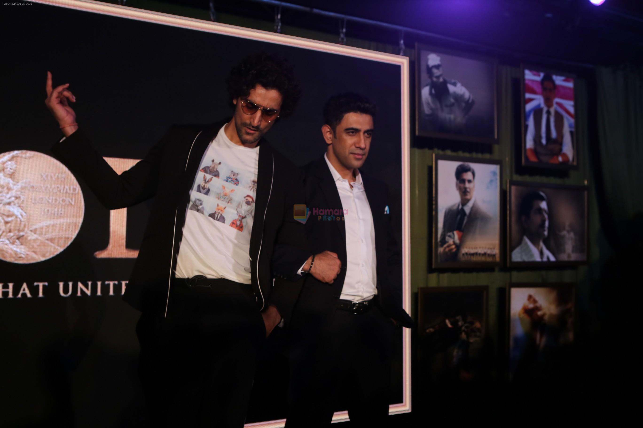 Kunal Kapoor, Amit Sadh at the event of film Gold in Novotel mumbai on 6th July 2018