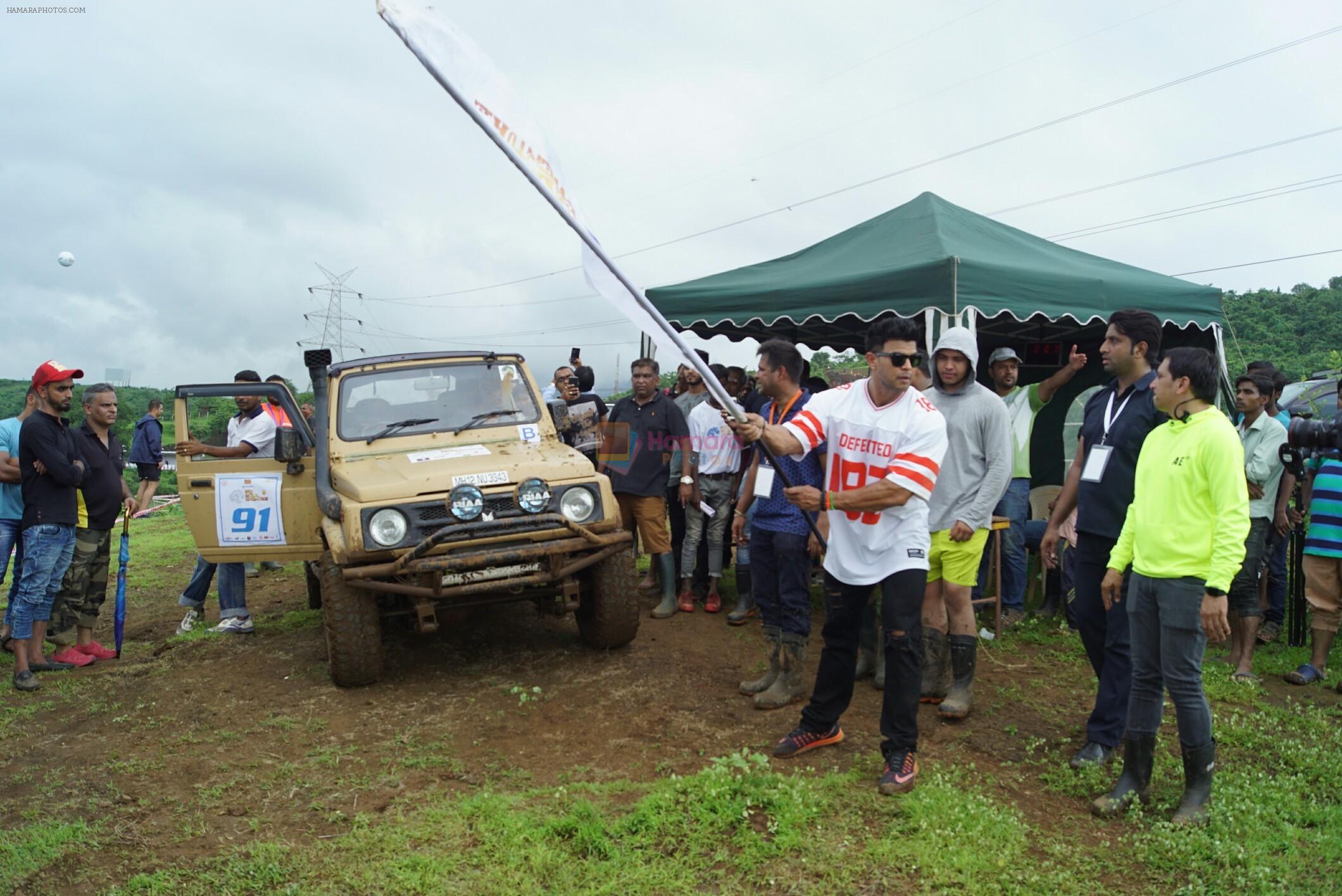 Sahil Khan at India's 1st off Roading Rally Mud Skull Adventure on 10th July 2018