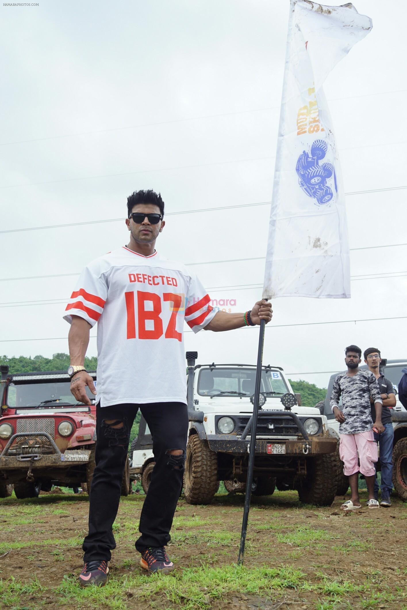 Sahil Khan at India's 1st off Roading Rally Mud Skull Adventure on 10th July 2018