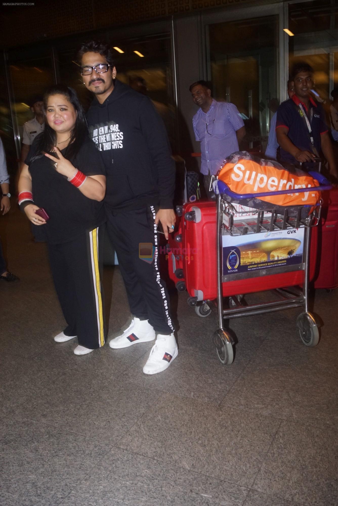 Bharti Singh with Khatron Ke Khiladi Team Leaving for Argentina on 11th July 2018