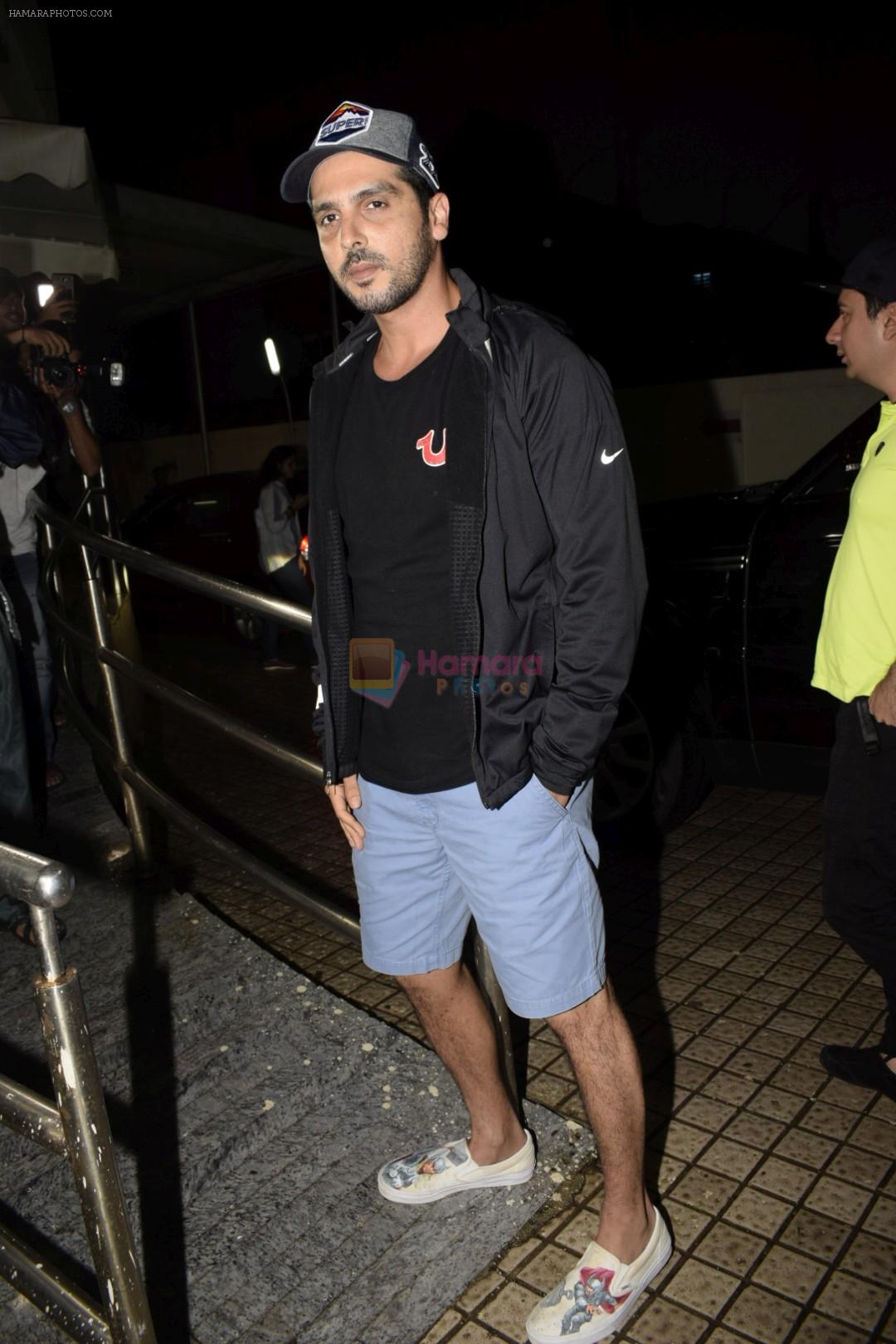 Zayed Khan spotted at pvr juhu on 13th July 2018
