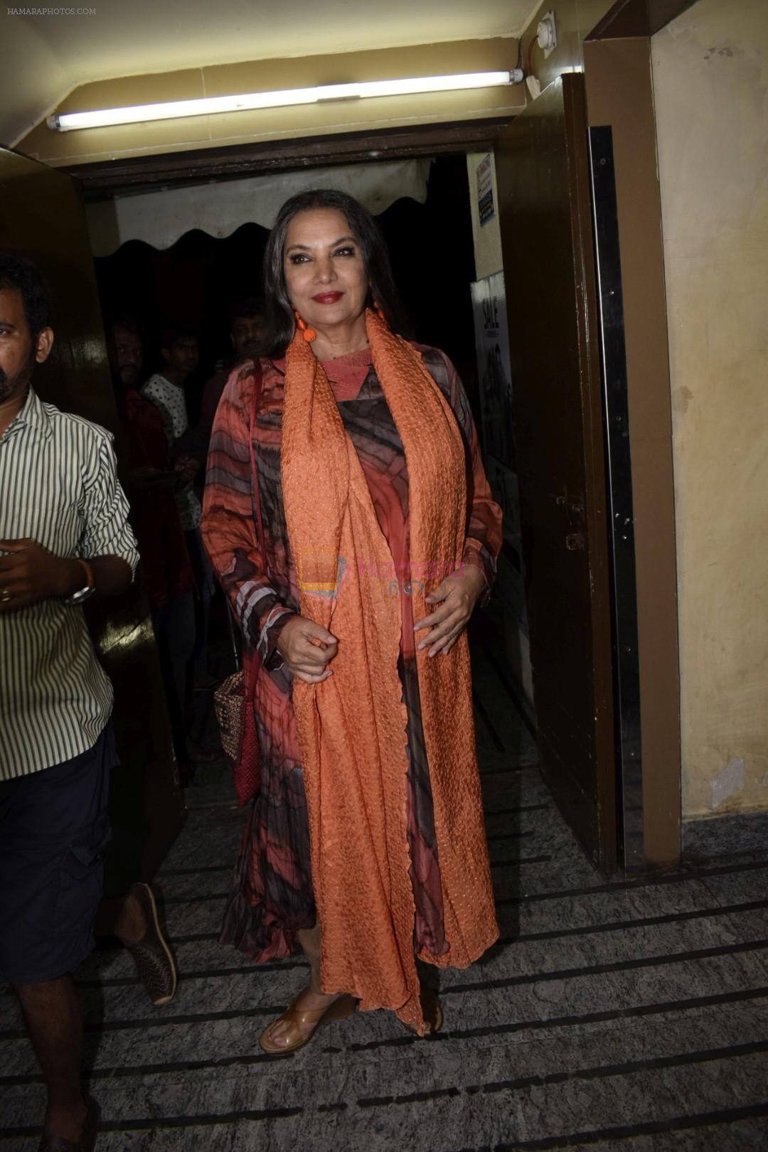 Shabana Azmi spotted at pvr juhu on 13th July 2018