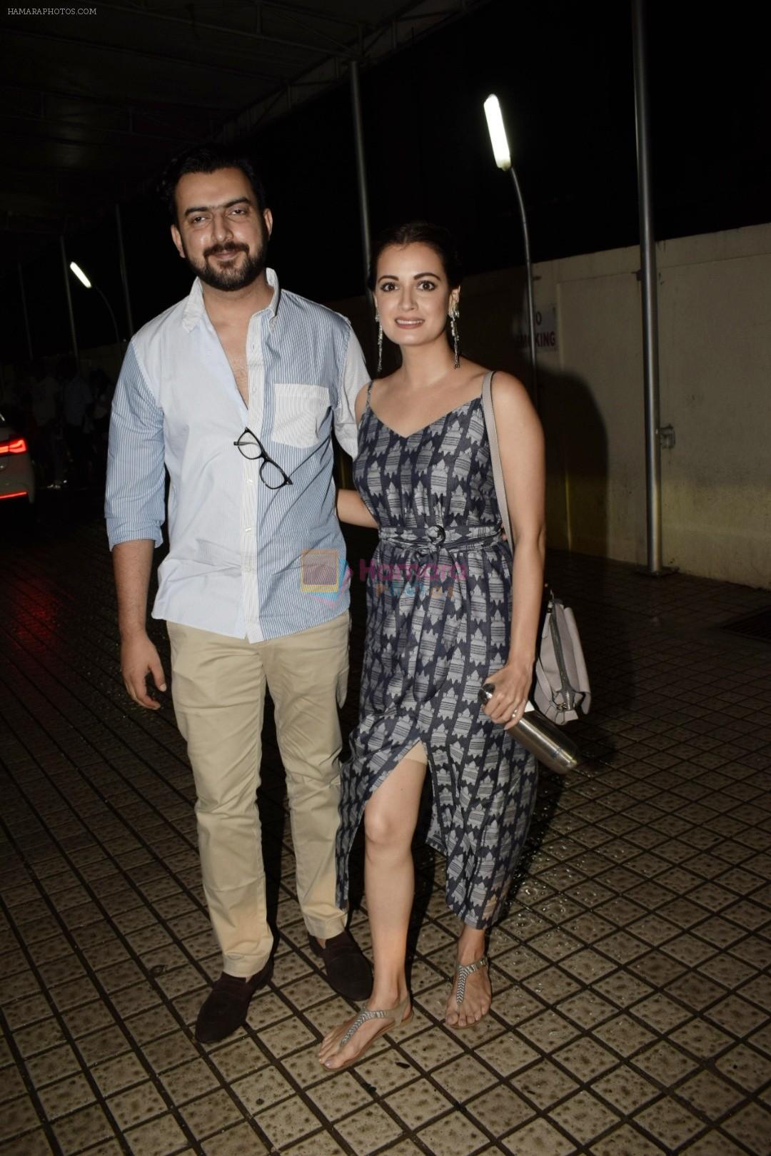 Sahil Sangha, Dia Mirza spotted at pvr juhu on 13th July 2018