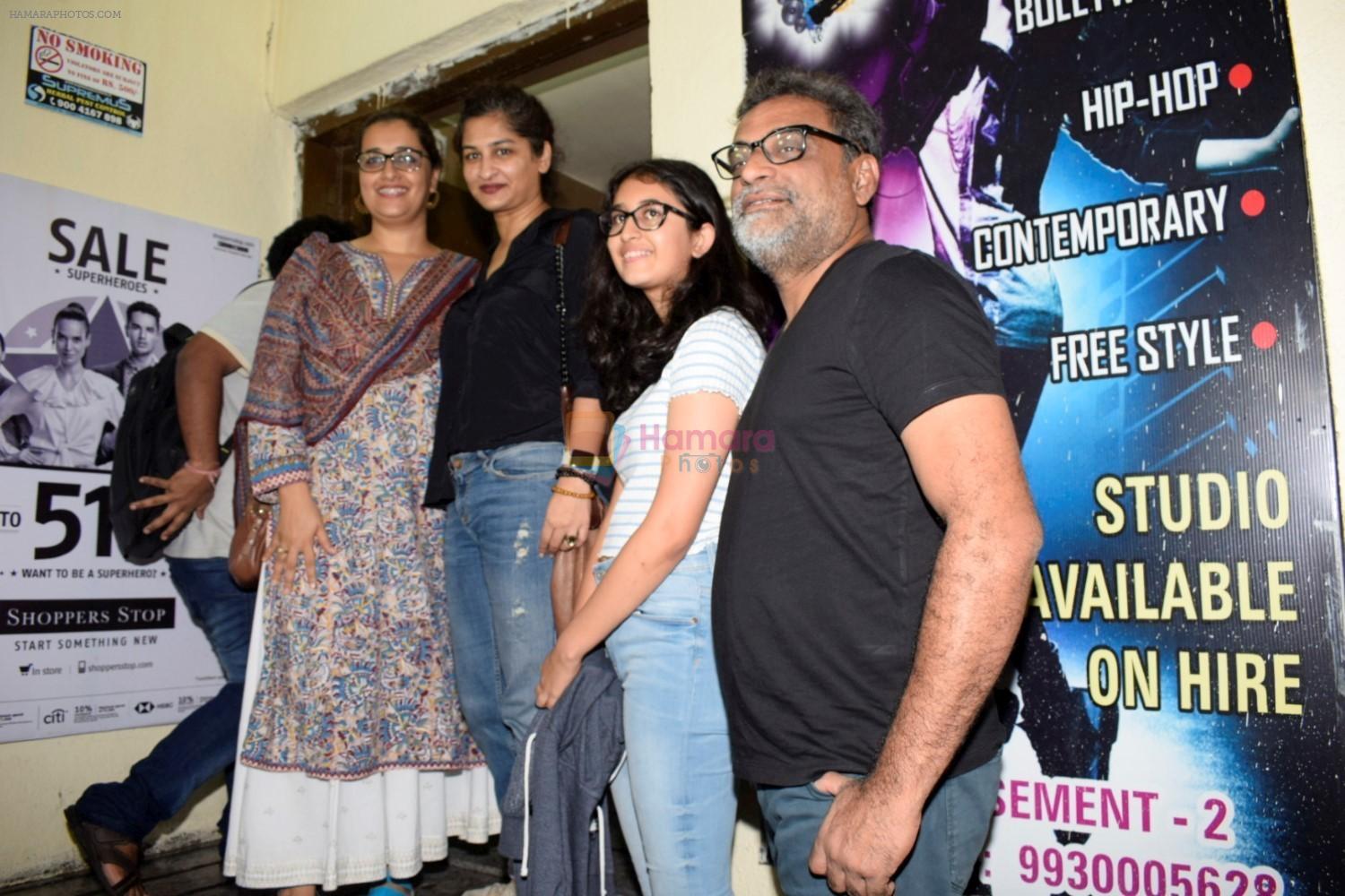 R Balki, Gauri Shinde at Dhadak Screening in Pvr Juhu on 15th July 2018