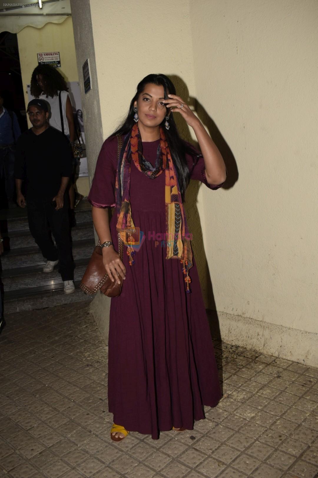 Mugdha Godse at the Screening Of Dhadak in Yashraj on 20th July 2018