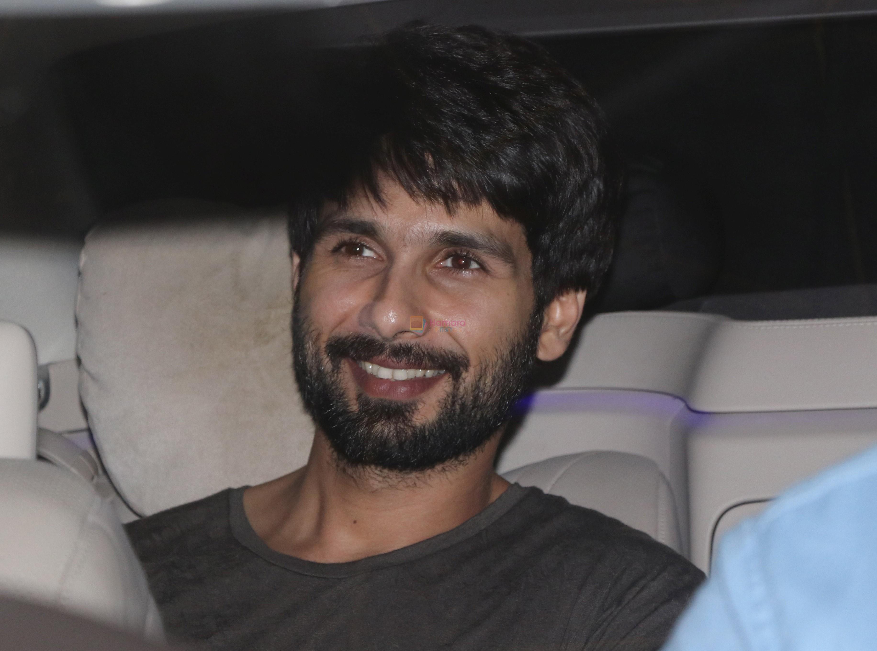 Shahid Kapoor spotted at Sunny Sound juhu on 25th July 2018