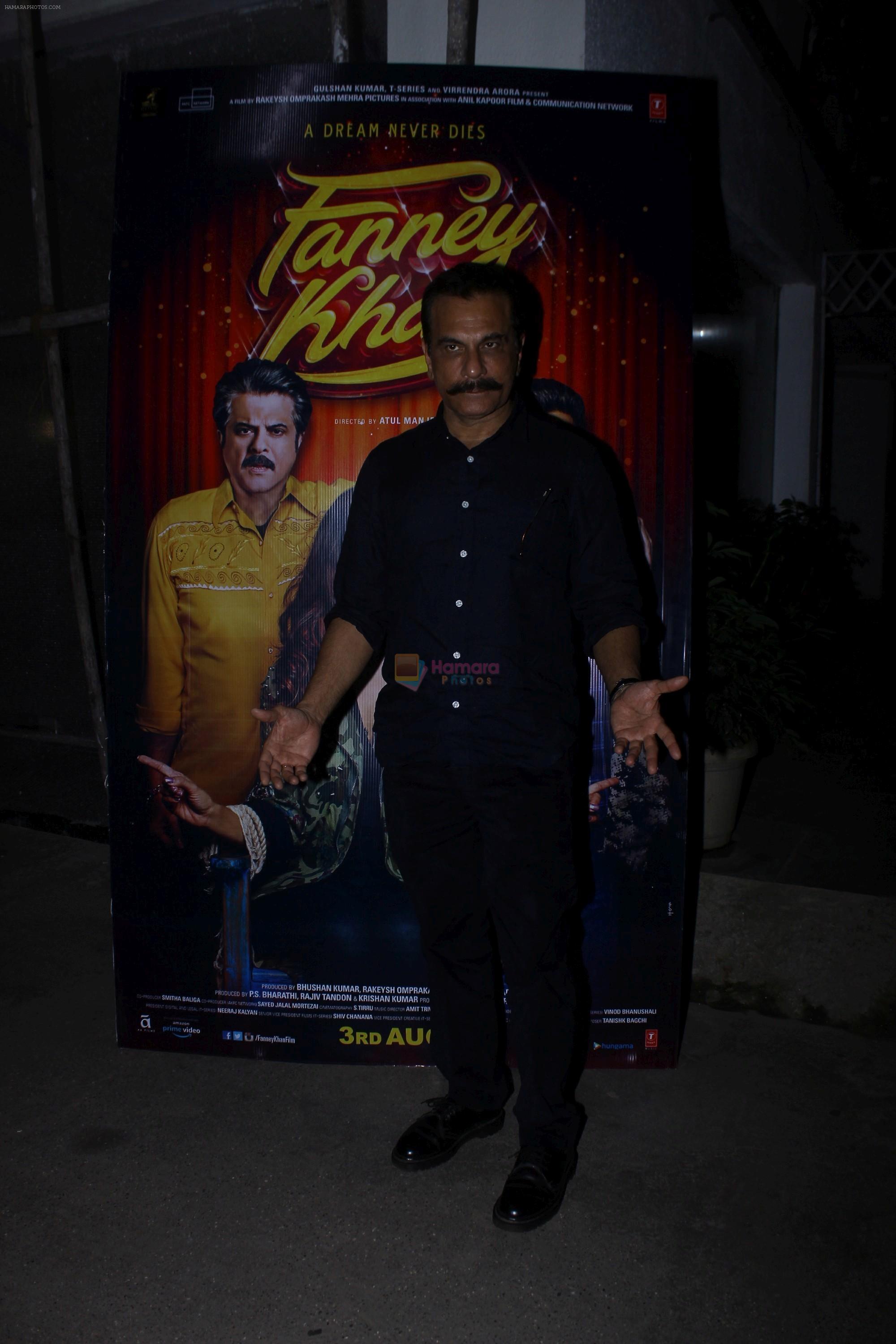 Pavan Malhotra at the screening of film Fanney Khan on 1st Aug 2018