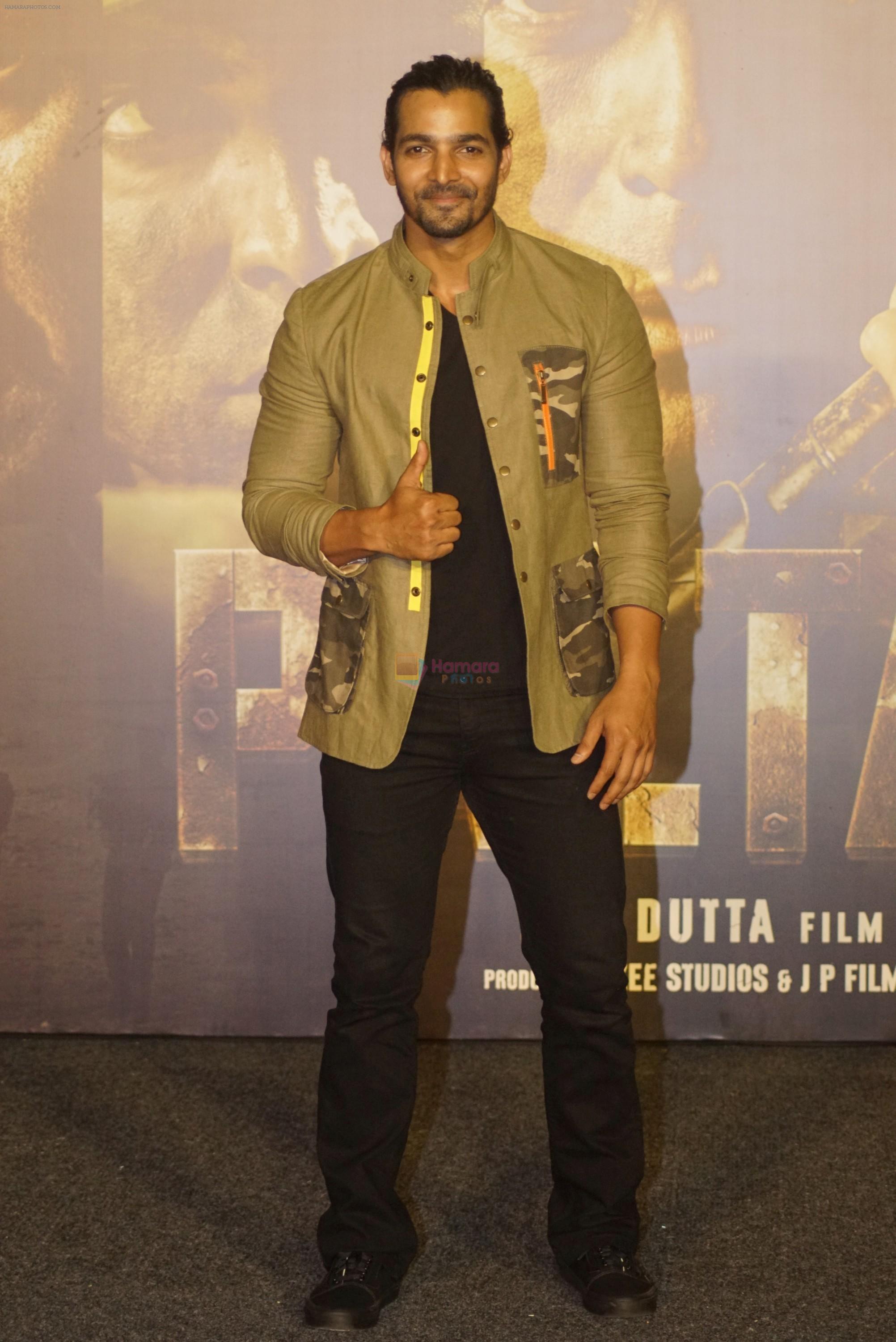 Harshvardhan Rane at the Trailer launch Of Film Paltan on 2nd Aug 2018