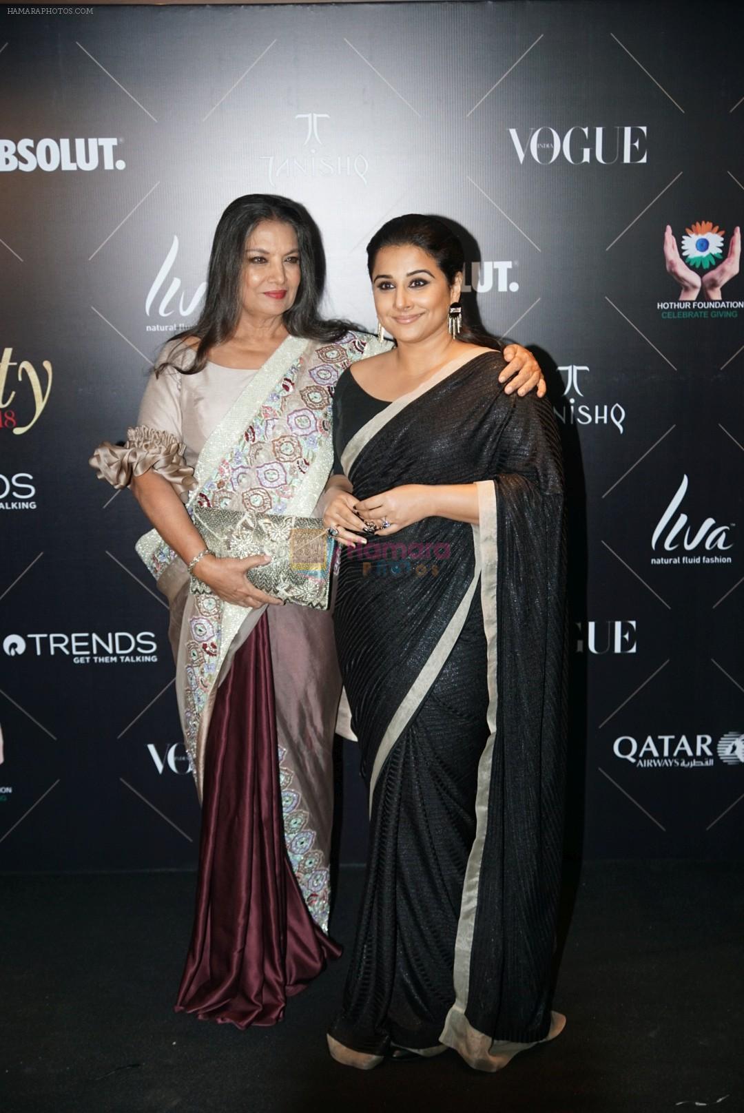 Shabana Azmi at Vogue Beauty Awards 2018 in Taj Lands End, bandra on 1st Aug 2018