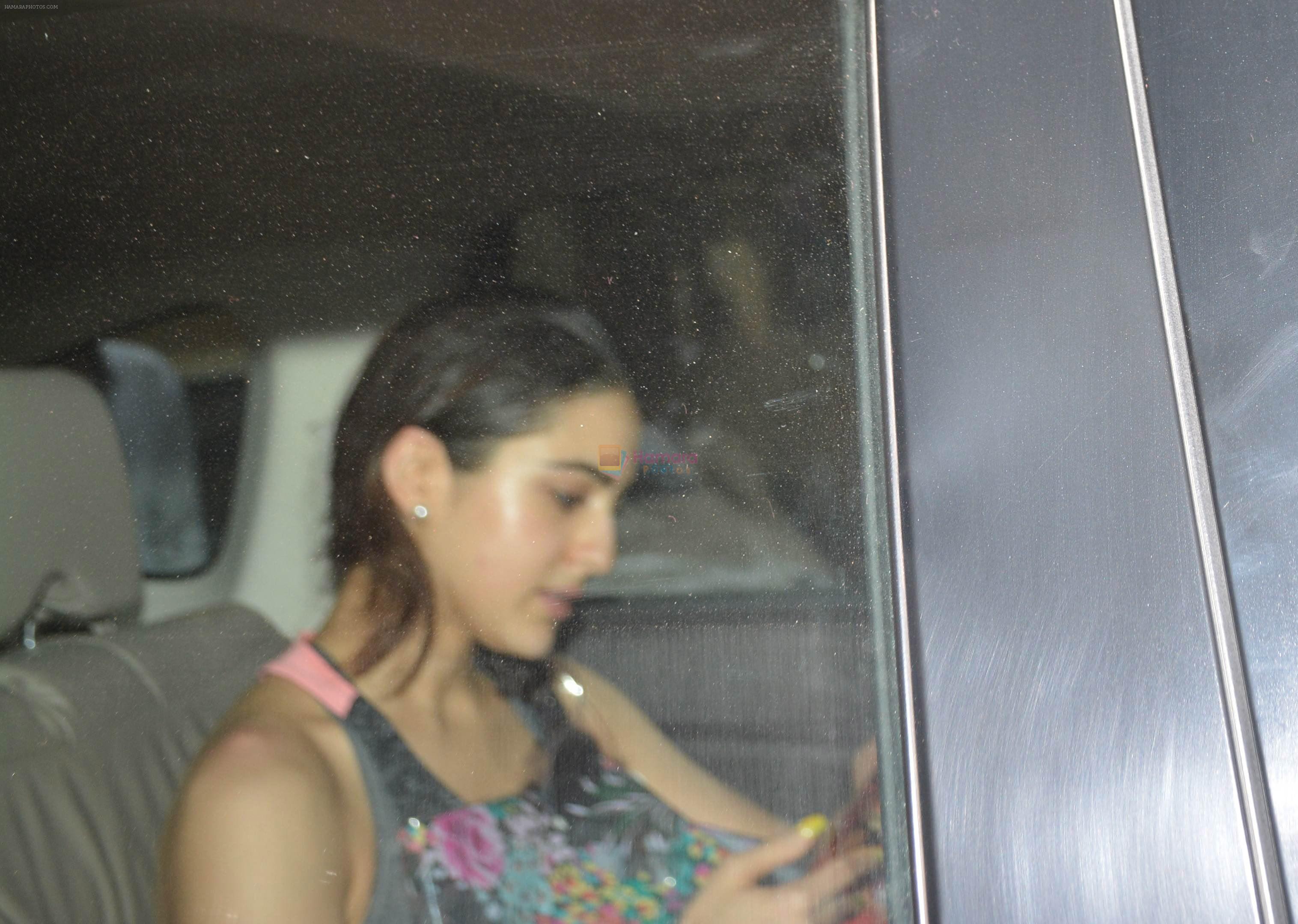 Sara Ali Khan spotted at Pilates gym in Khar on 8th Aug 2018