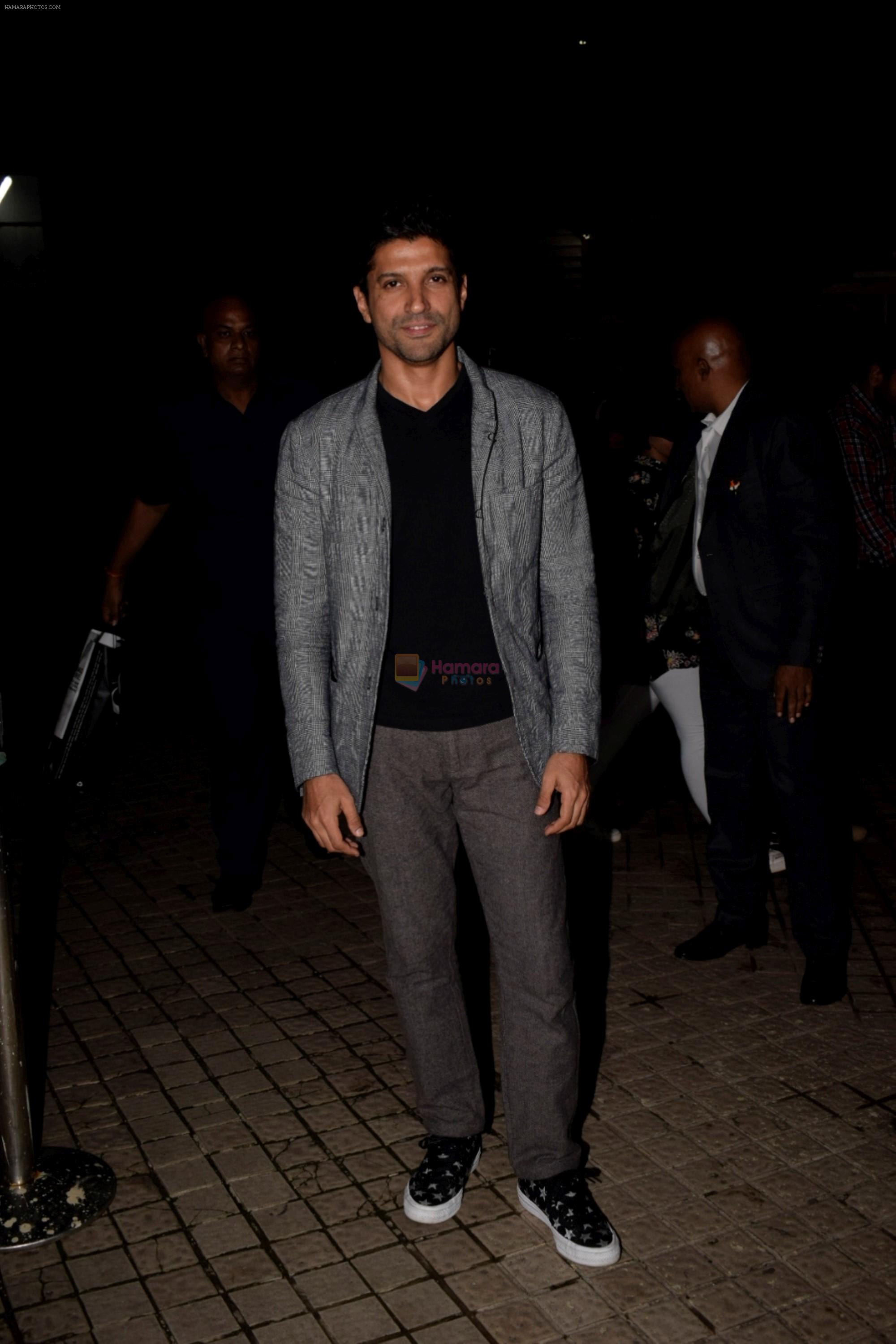 Farhan Akhtar at the Screening of Gold in pvr juhu on 14th Aug 2018